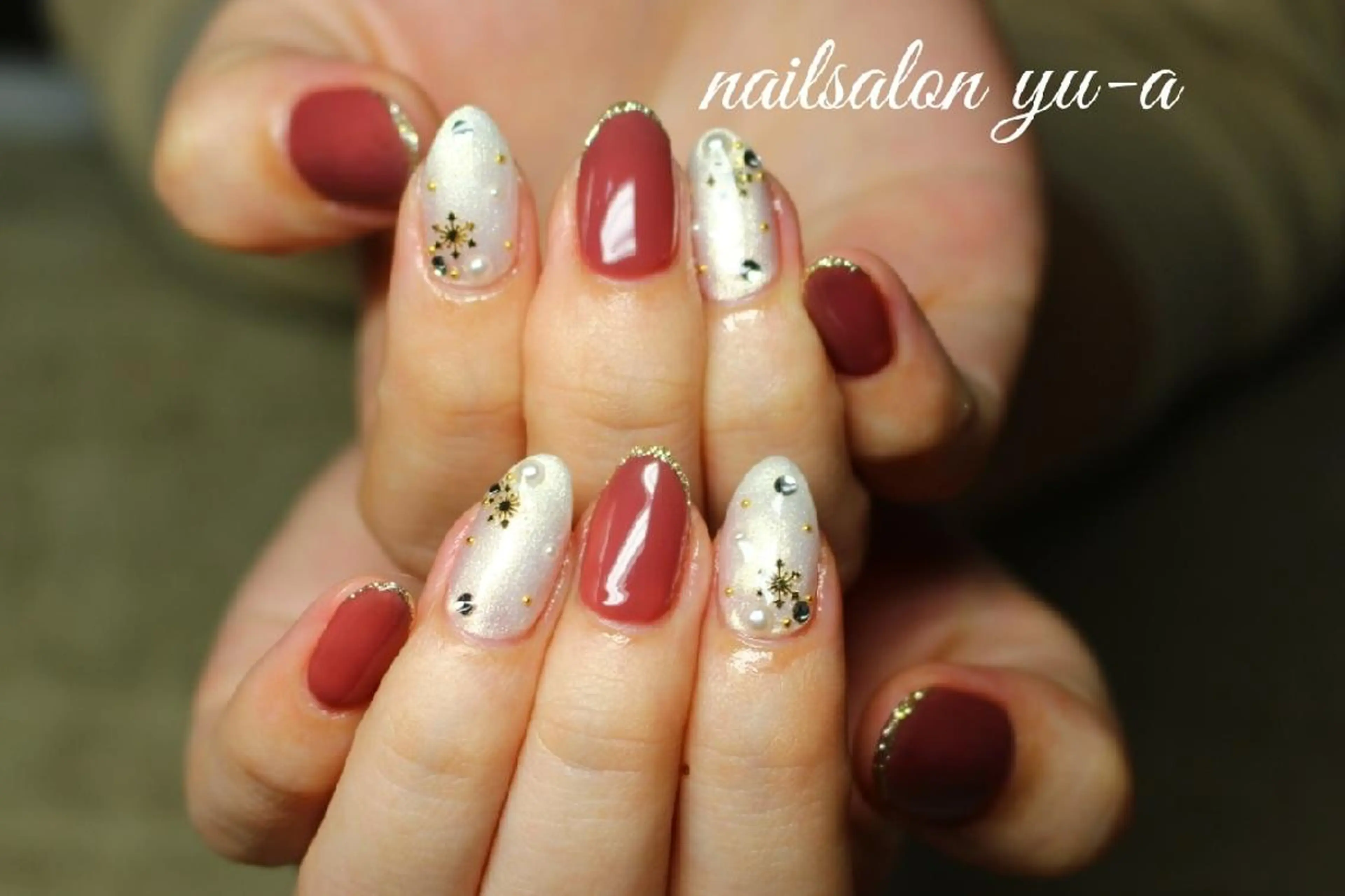 ネイル ハンドネイル yu-a☆  ネイル ＆ホワイトニングのネイルデザイン