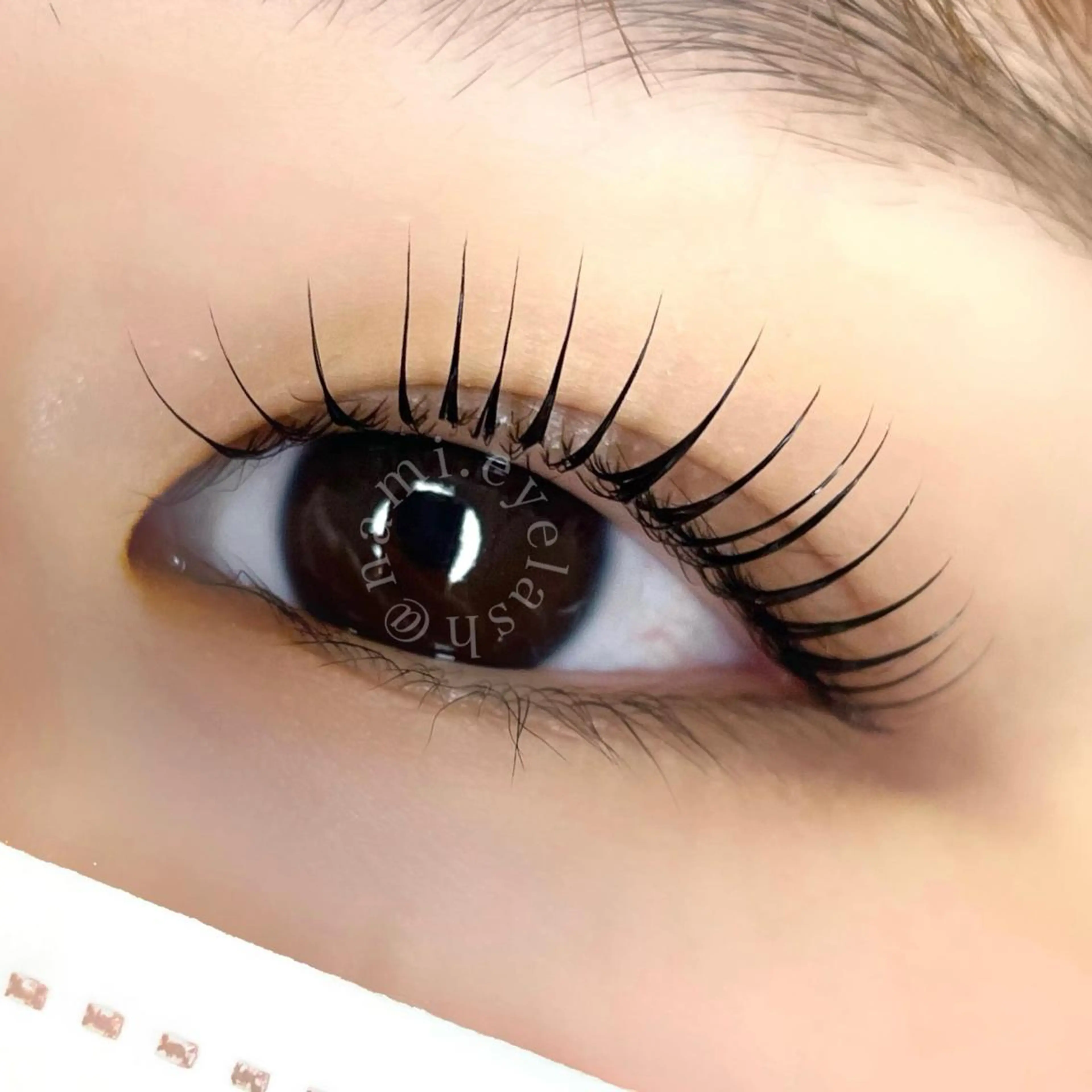 マツエク・マツパ meetsHAND所属・束感まつげ/ Namiのマツエク・マツパデザイン
