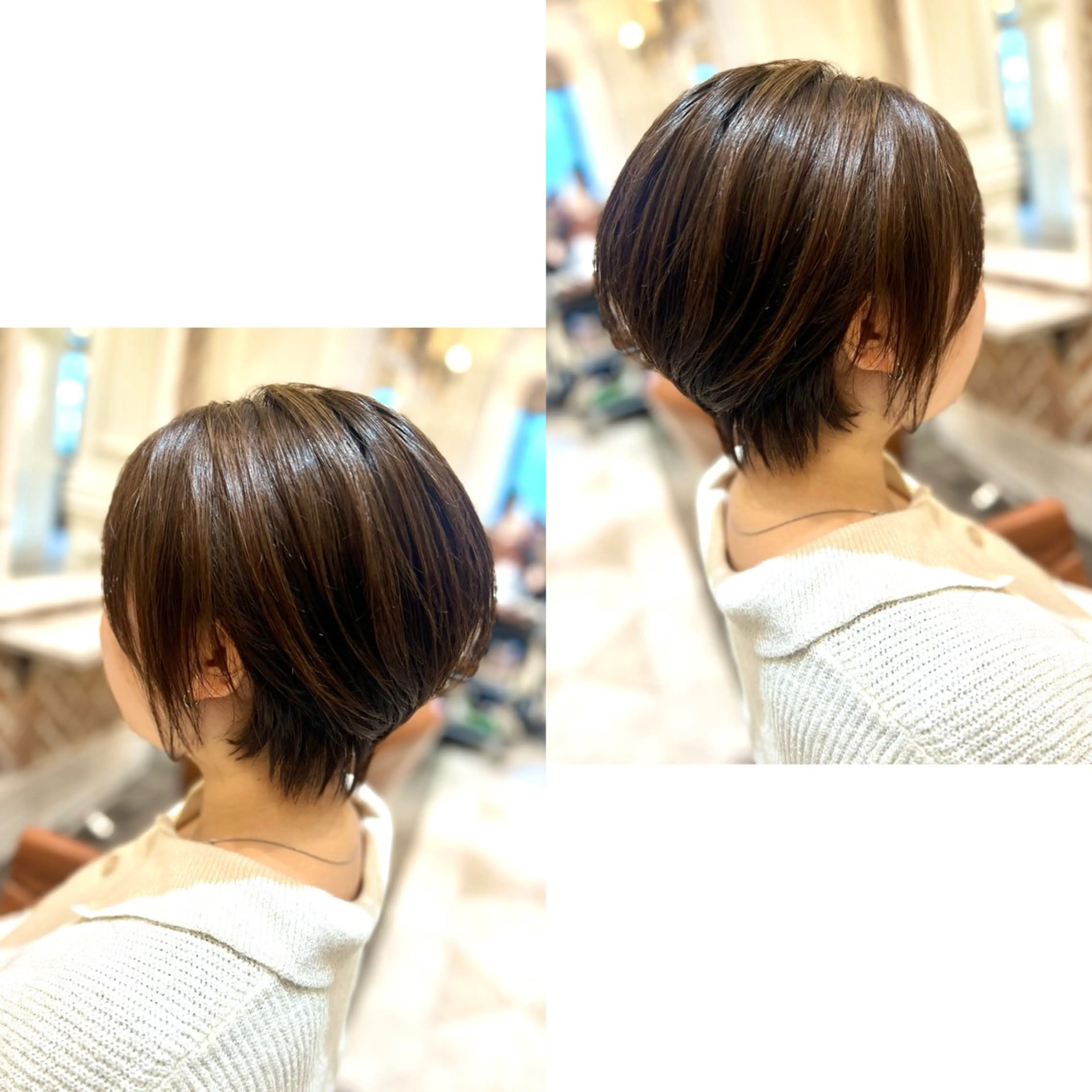 ショート カラー カット ヘアカラー トリートメント Realme  京都四条烏丸ドゥエby  yk所属・小塚 耀介✂︎ ショートボブ特化のヘアスタイル