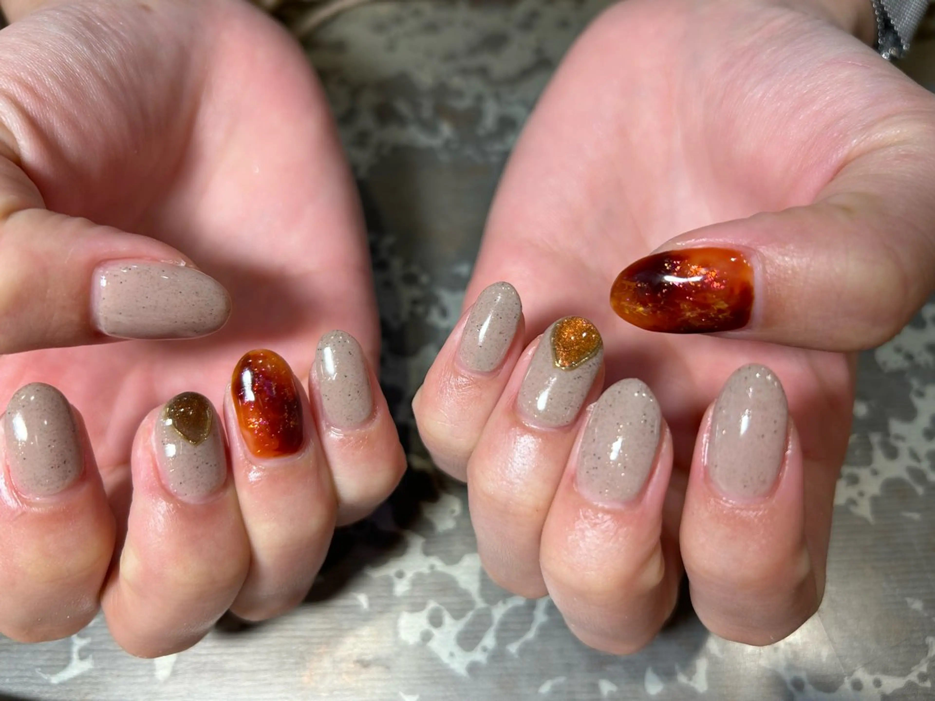 ネイル アートネイル マグネットネイル ニュアンスネイル ハンドネイル ハンドケア Ainchi nail所属・＊ misa ＊のネイルデザイン