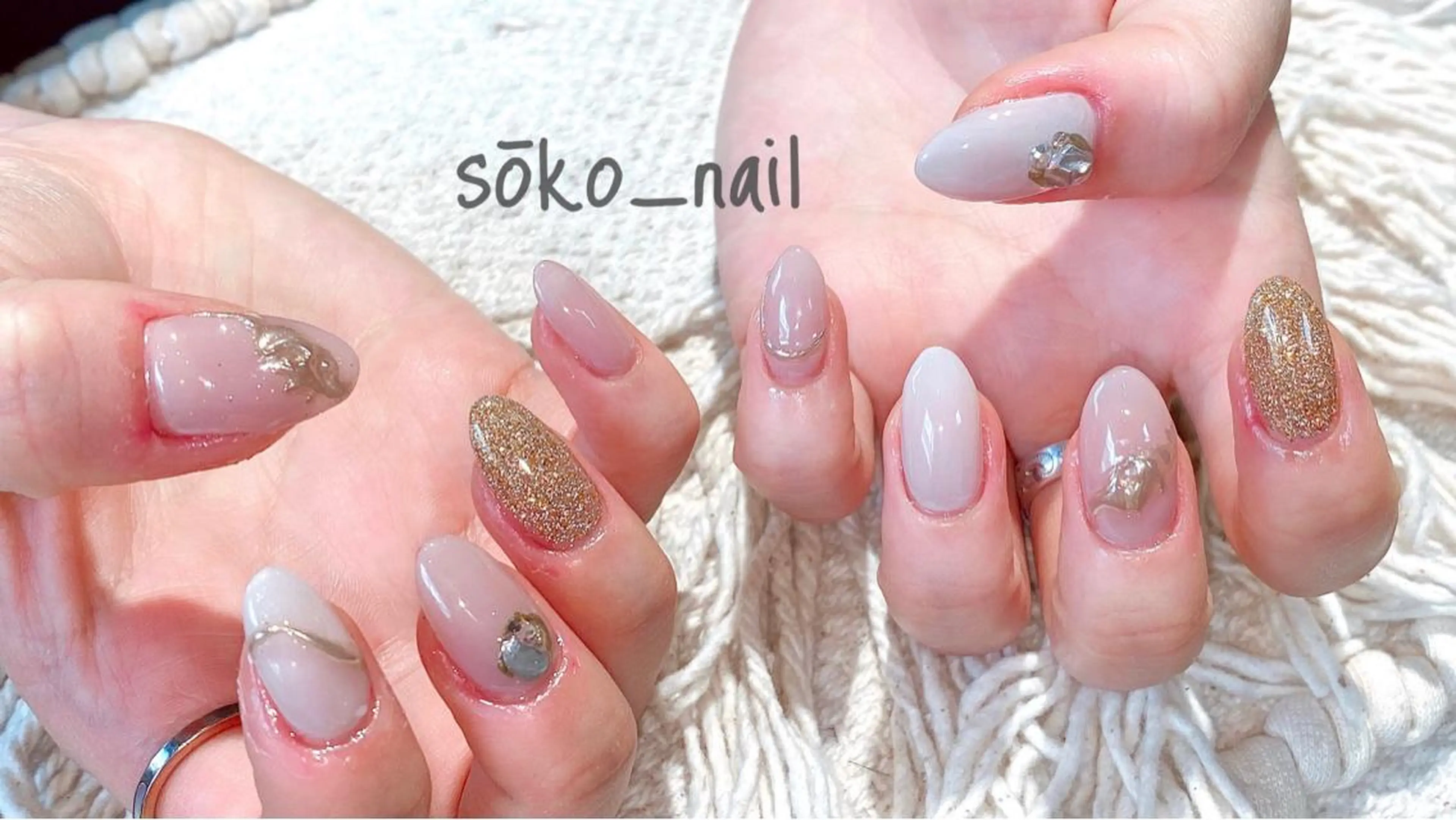 ネイル ハンドネイル sōko Hair&Nail Salon所属・megu  / sōko nailのネイルデザイン