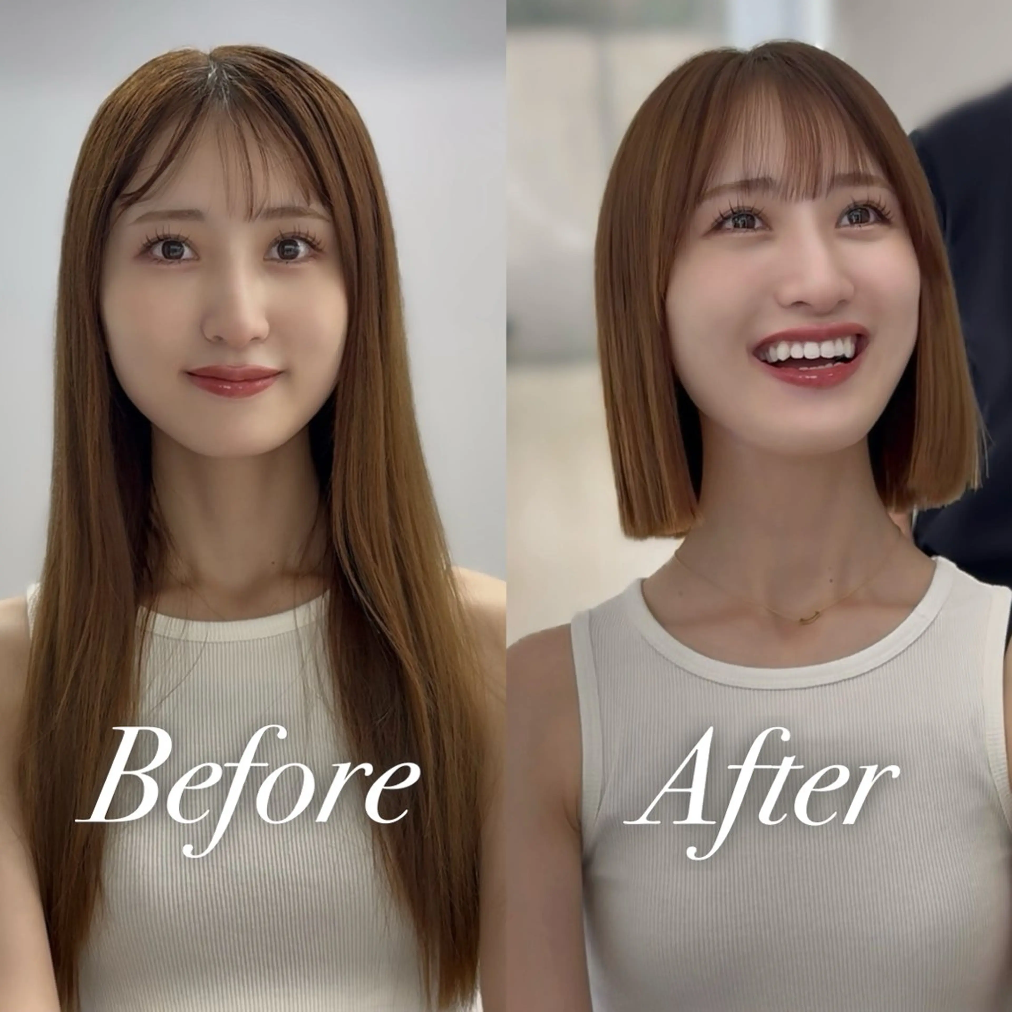 ショート カット タンバルモリ/ タッセルボブ/神山のヘアスタイル