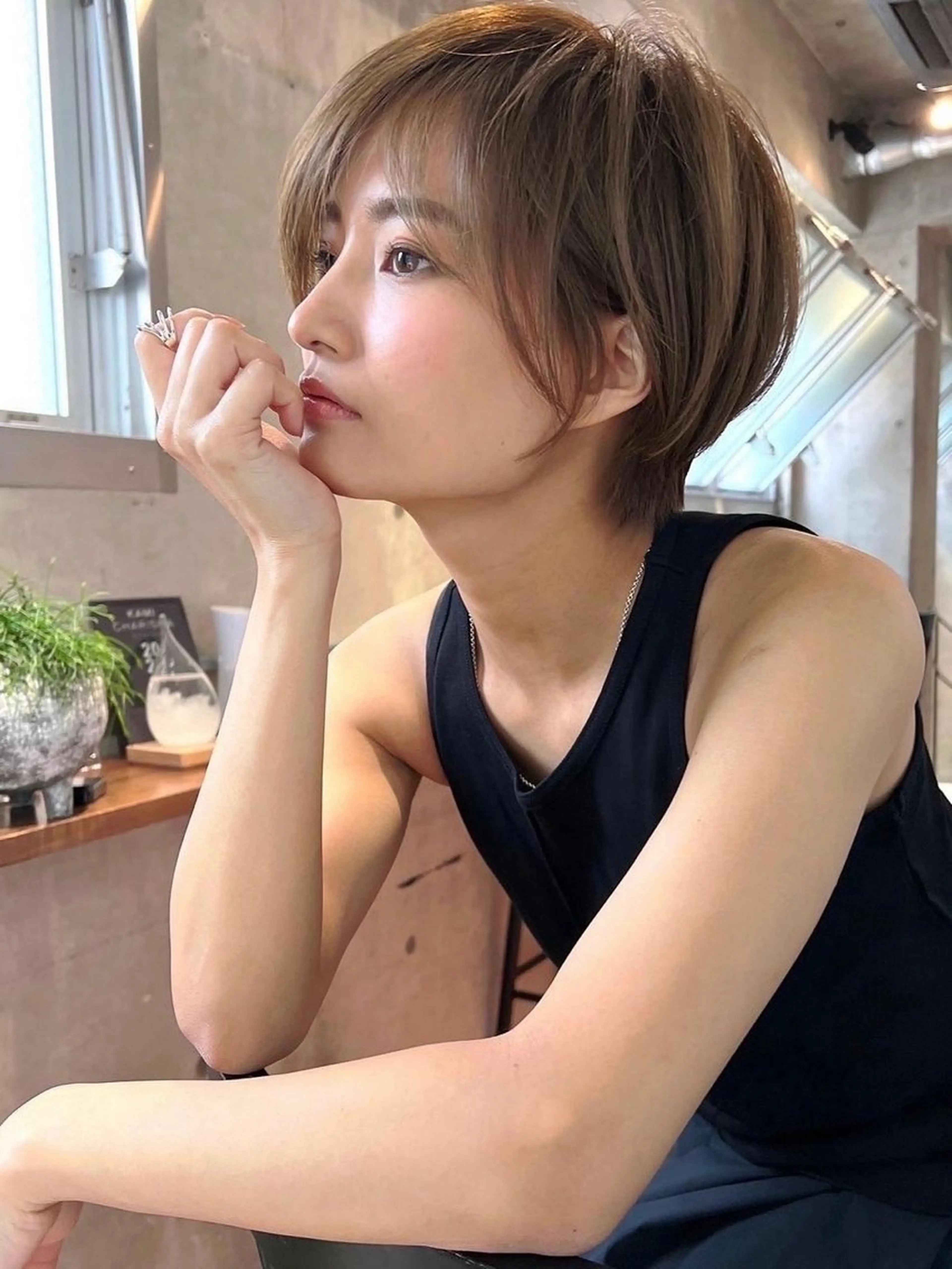 ショート 可愛いショートカット 後藤健一のヘアスタイル