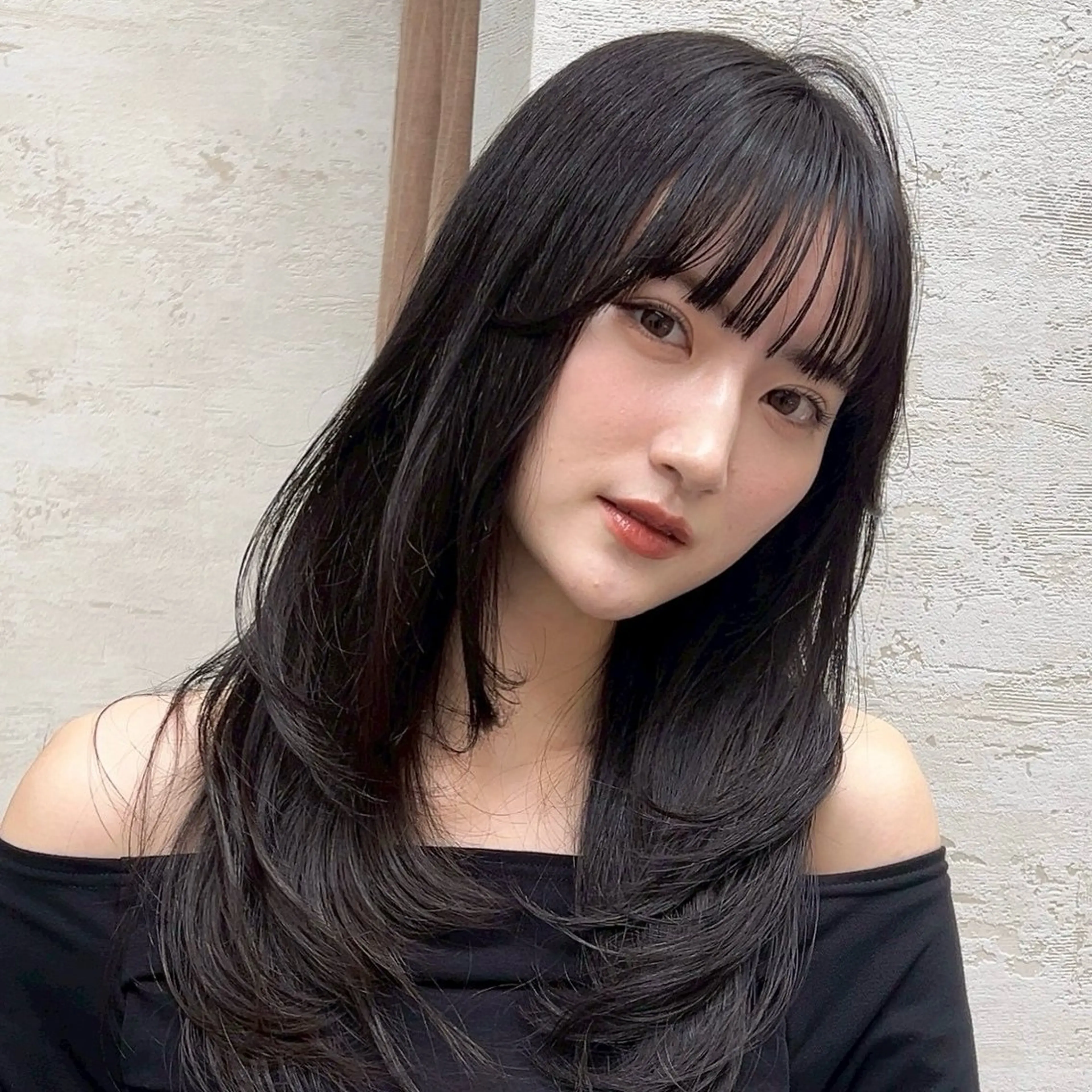 セミロング エクステ・レイヤ ーカット/yuunaのヘアスタイル