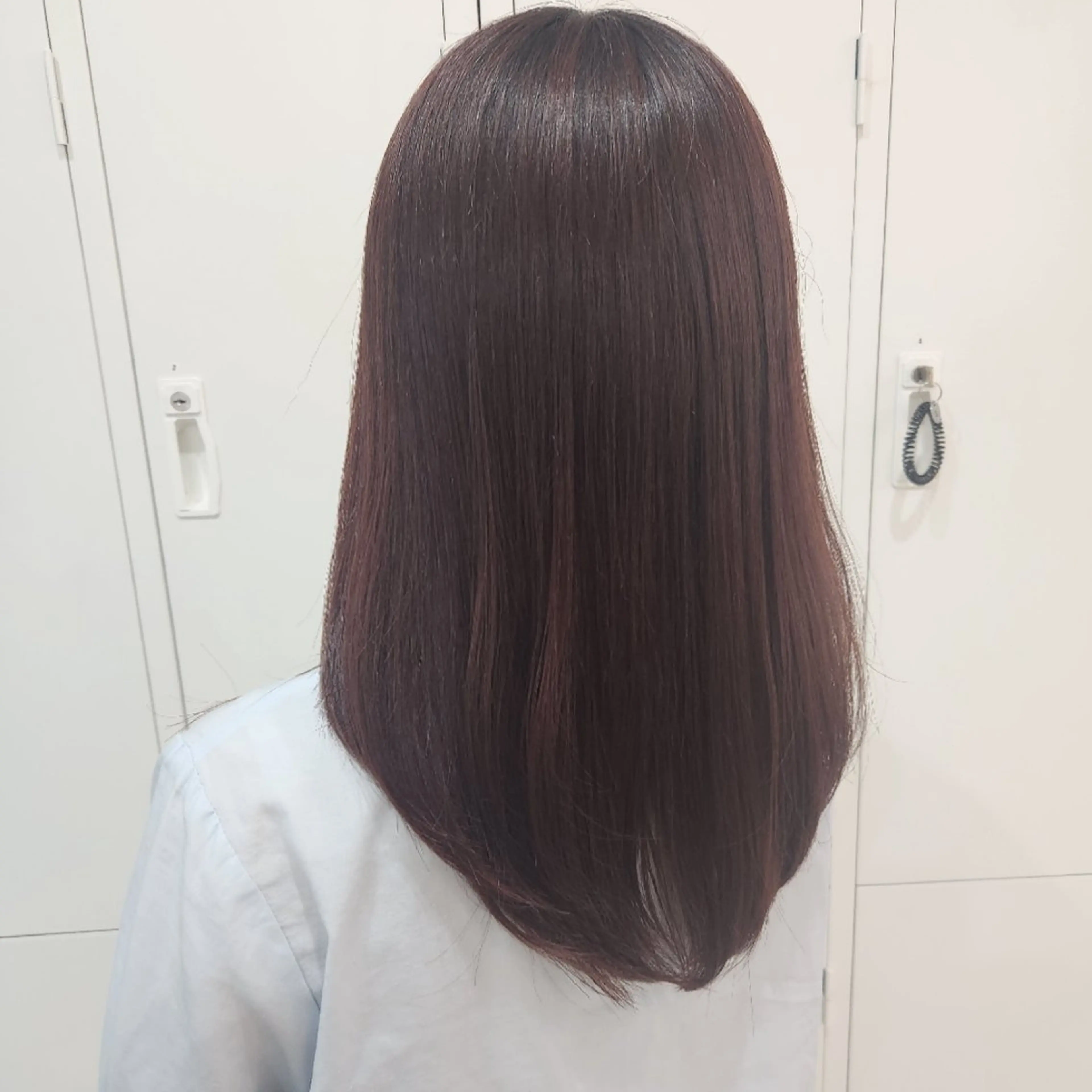 ロング レイヤーカット little×salt所属・透明感カラー✨️ 渋谷/ナカムラのヘアスタイル