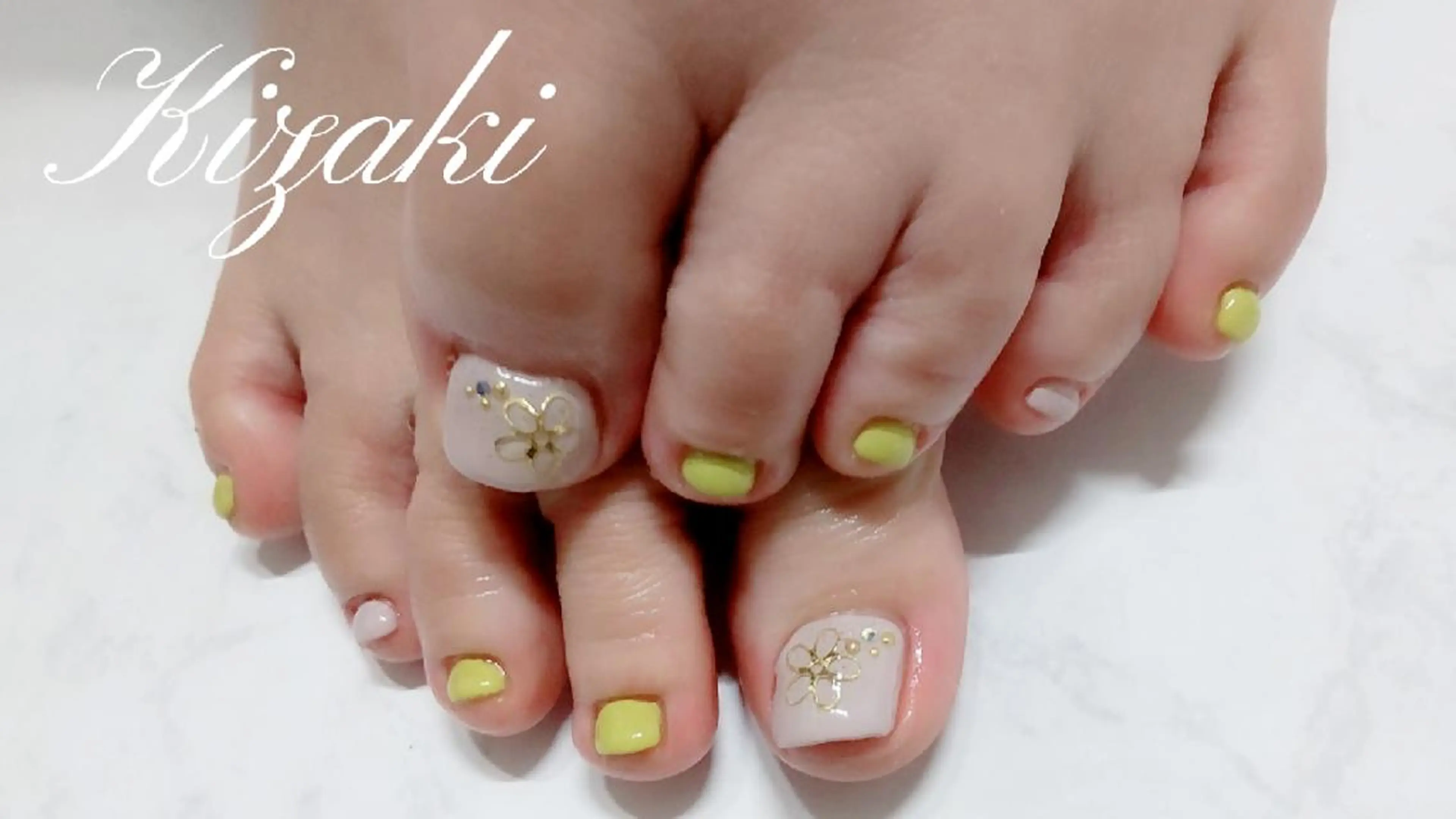 ネイル フットネイル フットネイル Kizaki.. Saoriのマツエク・マツパデザイン