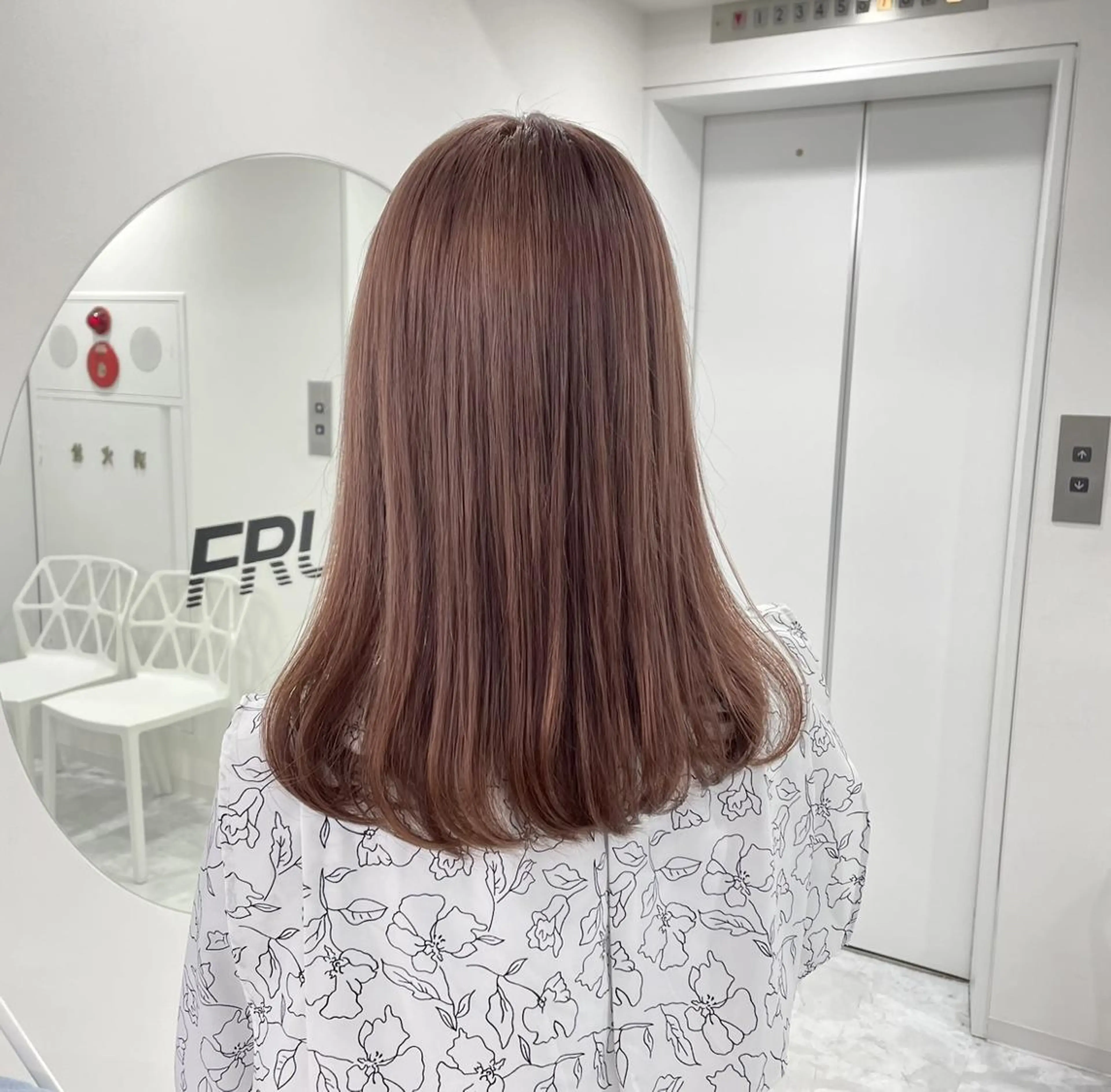 カラー 💗ブリーチなし暖色 kotono💗のヘアスタイル