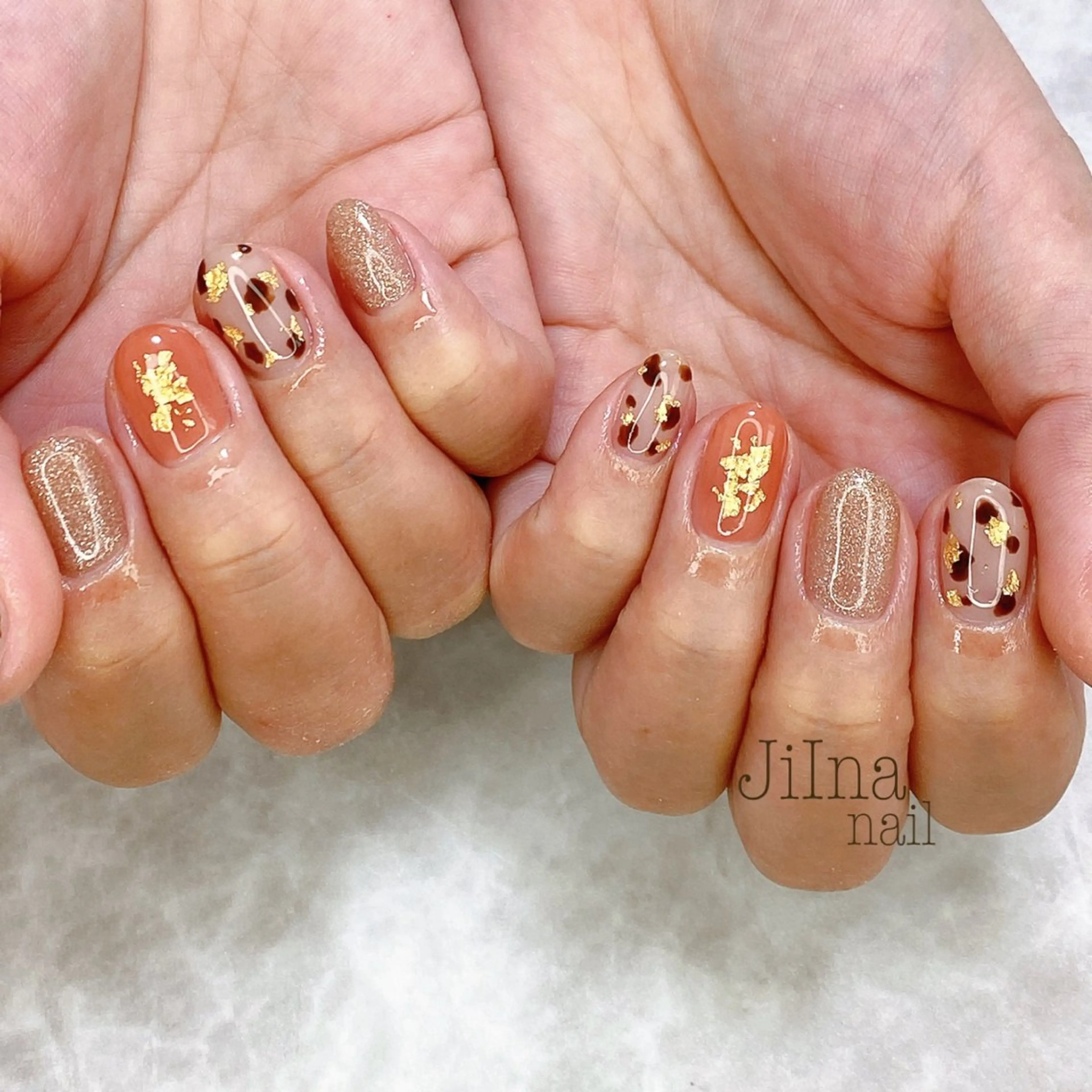 ネイル 持ち込み JiIna nailのネイルデザイン