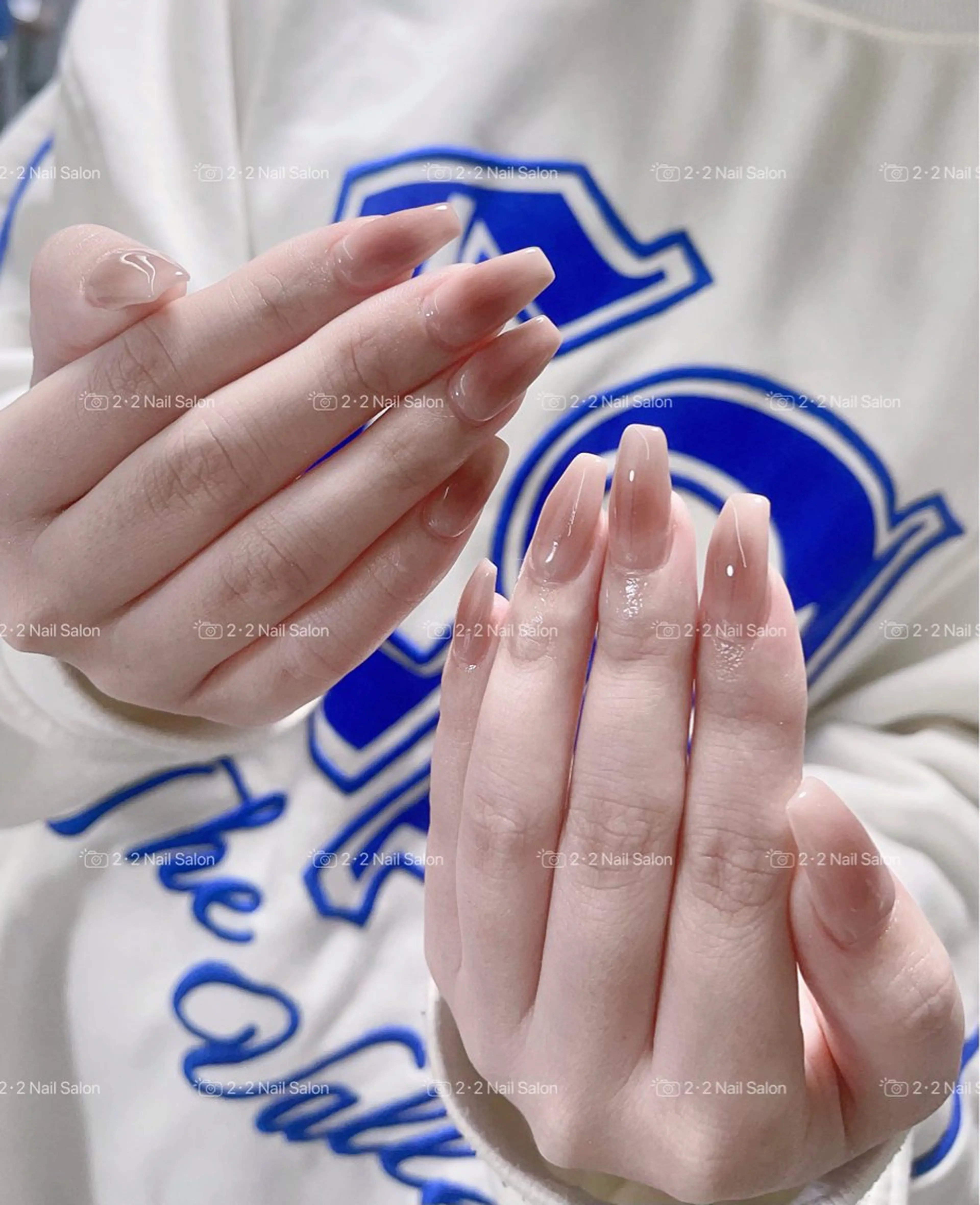 ネイル ハンドネイル 🦋y y Nail 🤍のネイルデザイン