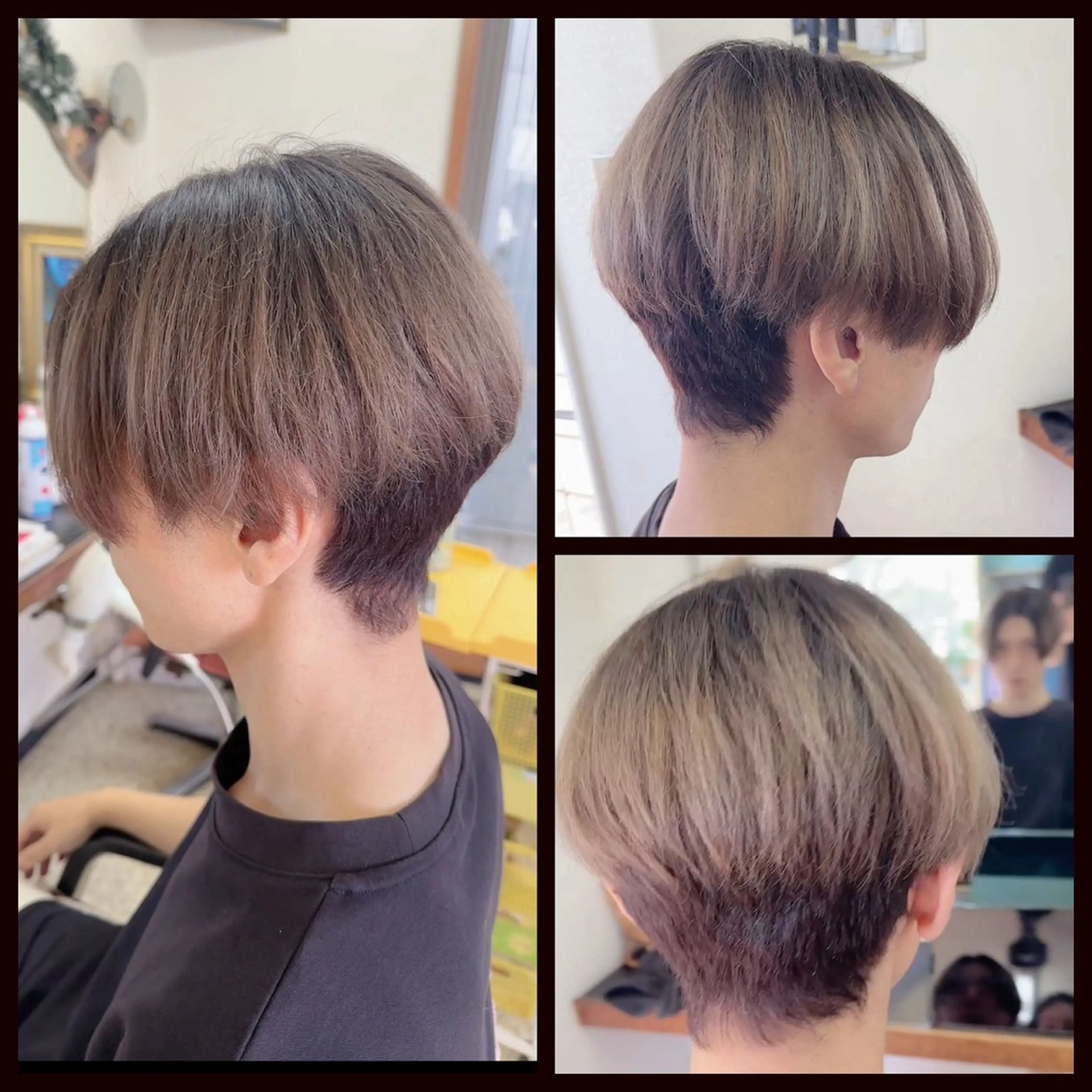 ショート メンズ 中島 剛のヘアスタイル