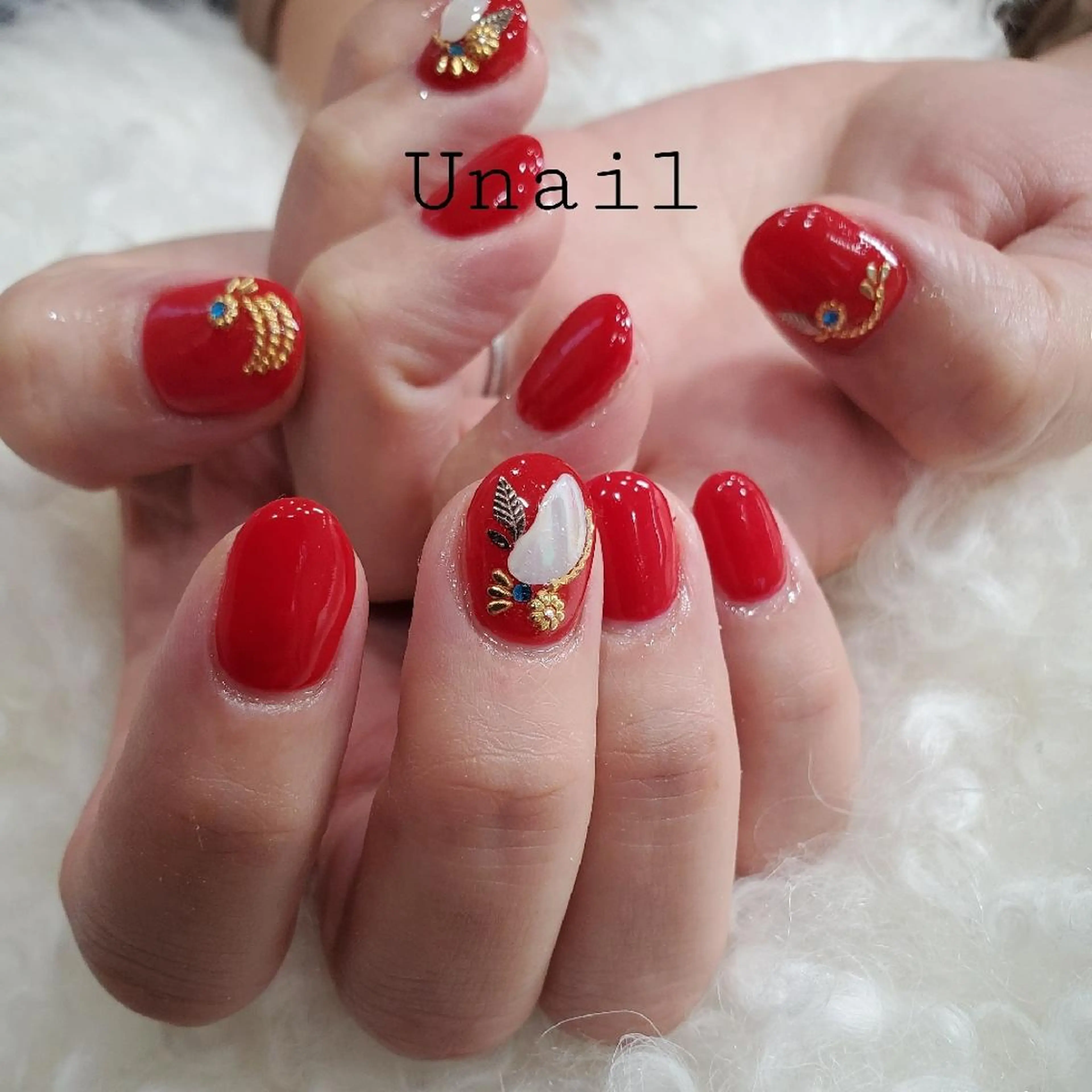 ネイル U nail所属・高橋 千恵のネイルデザイン