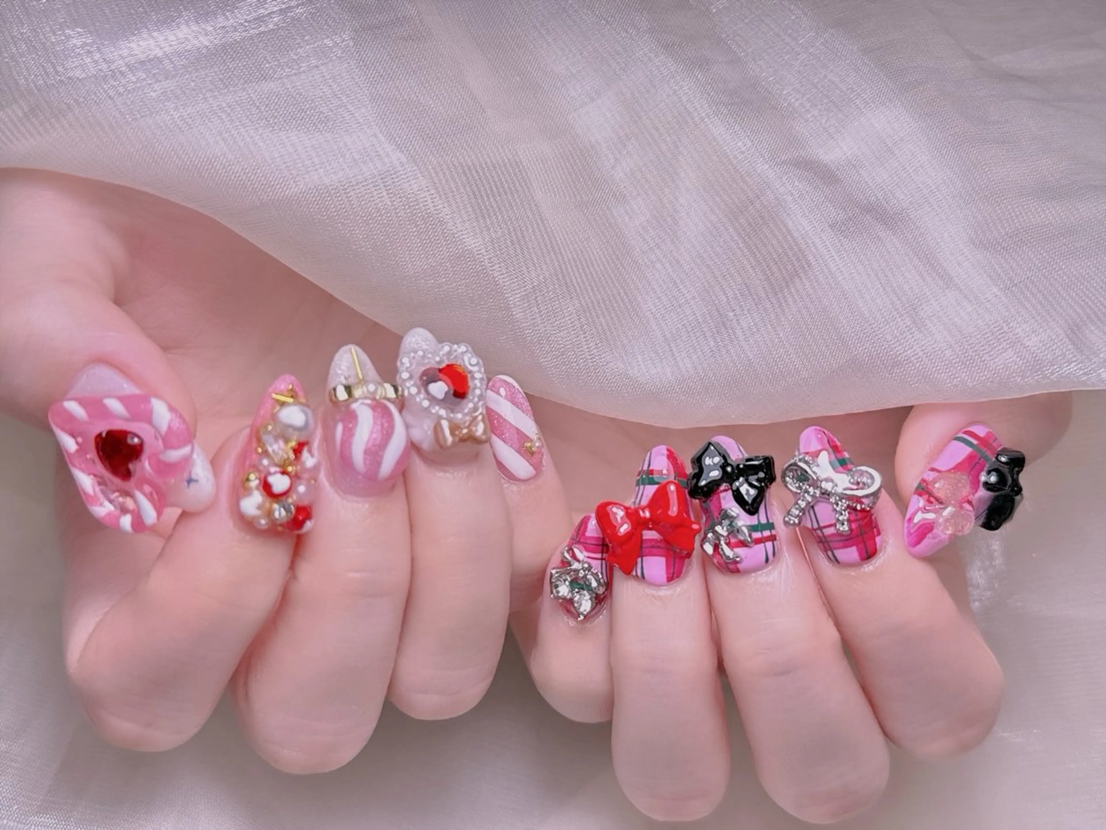 ネイル 長さだし専門店 M2 rikaのネイルデザイン