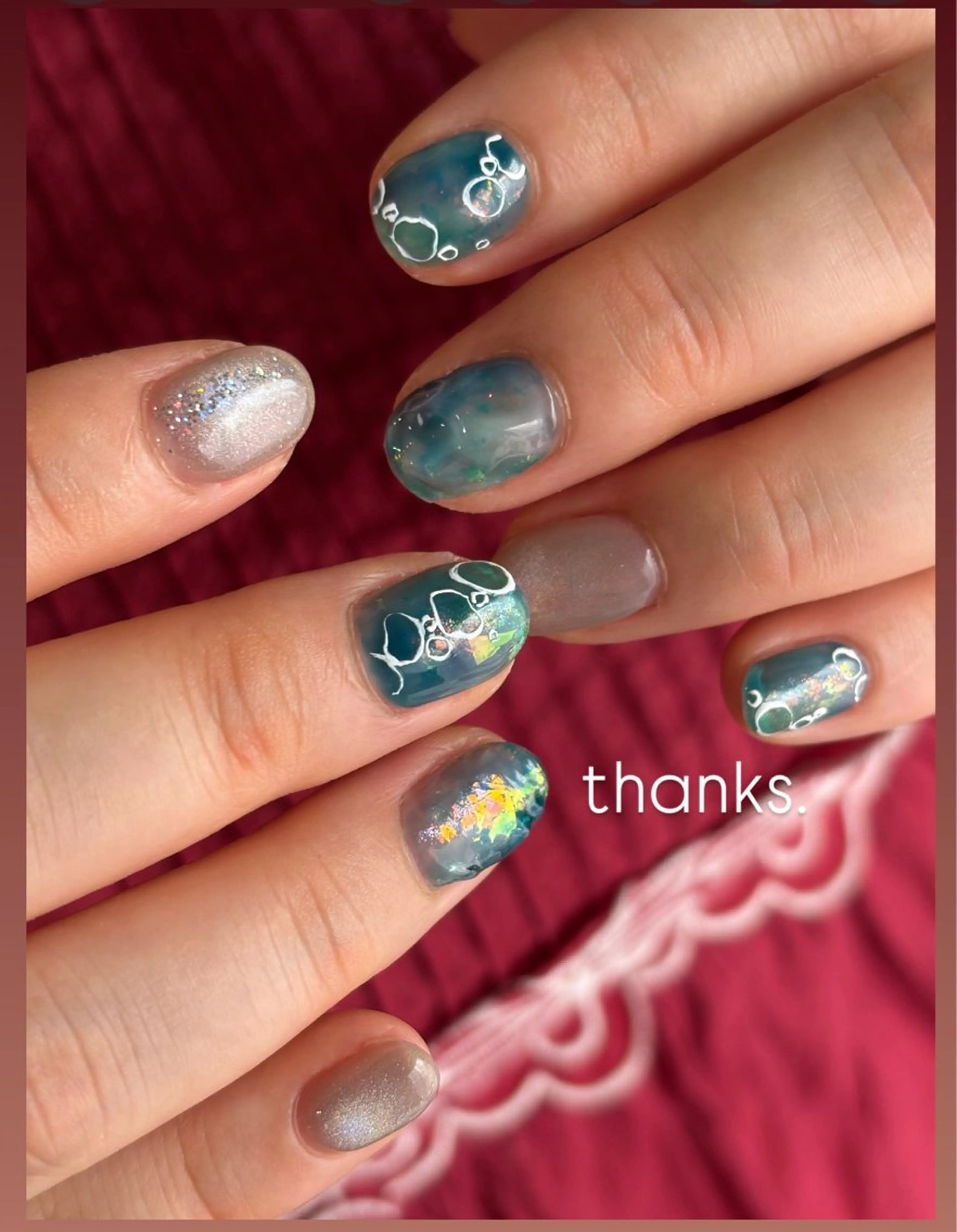 ネイル ハンドネイル .8 HAREのネイルデザイン