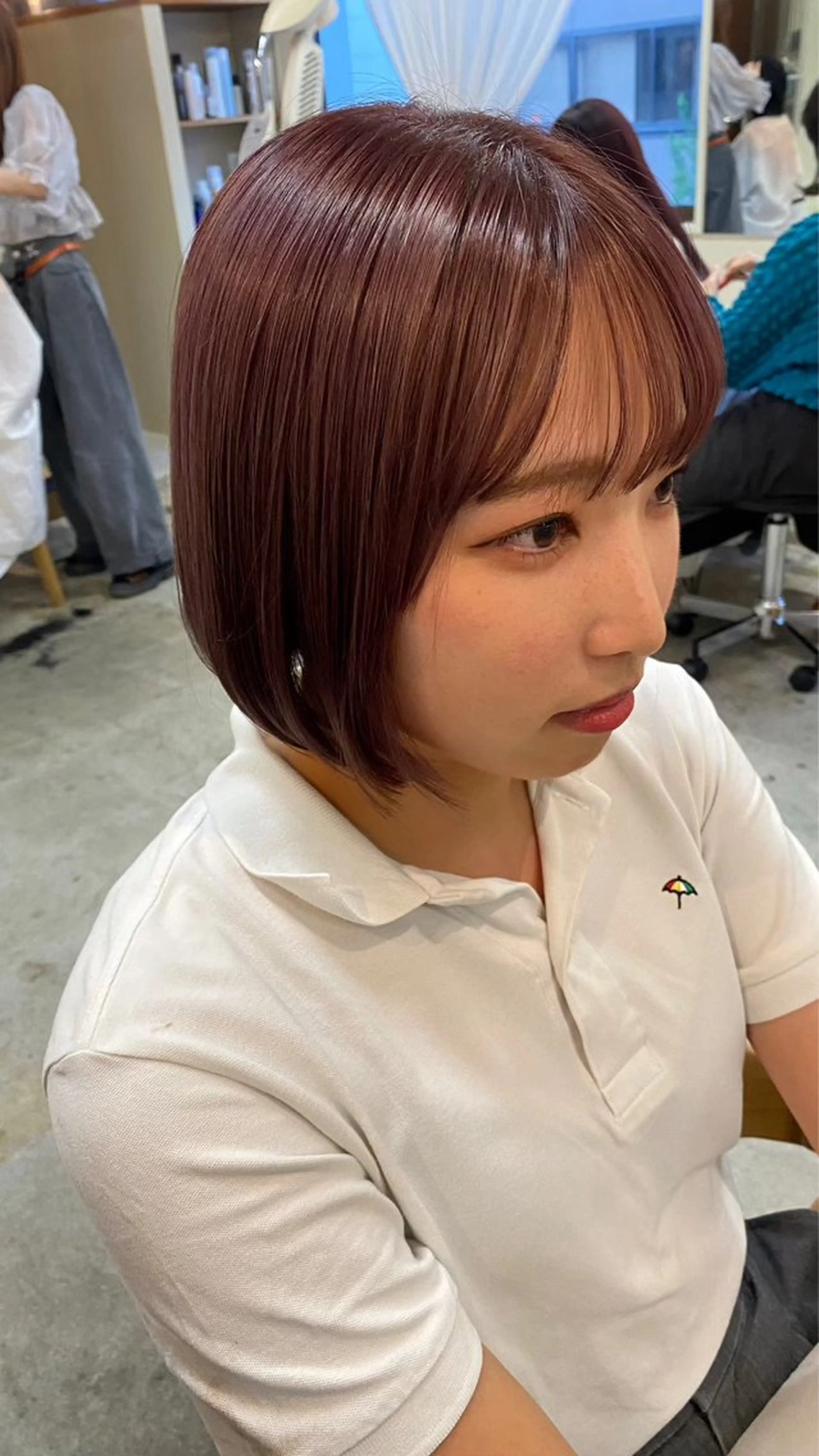 カラー ヘアカラー トリートメント 🌷花屋併設🌷 岡本明日実のヘアスタイル