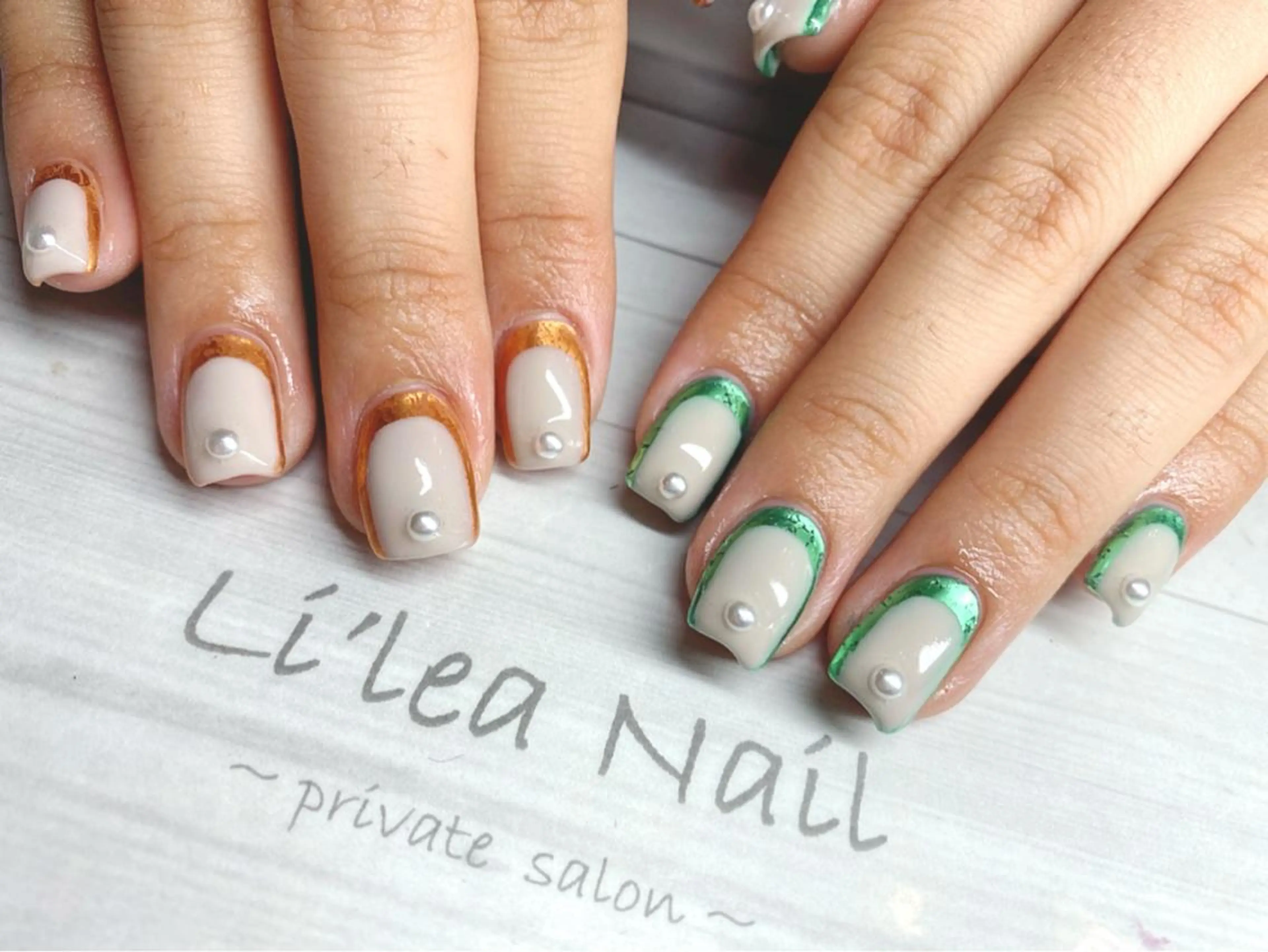 ネイル Li'leaNail AINAのネイルデザイン