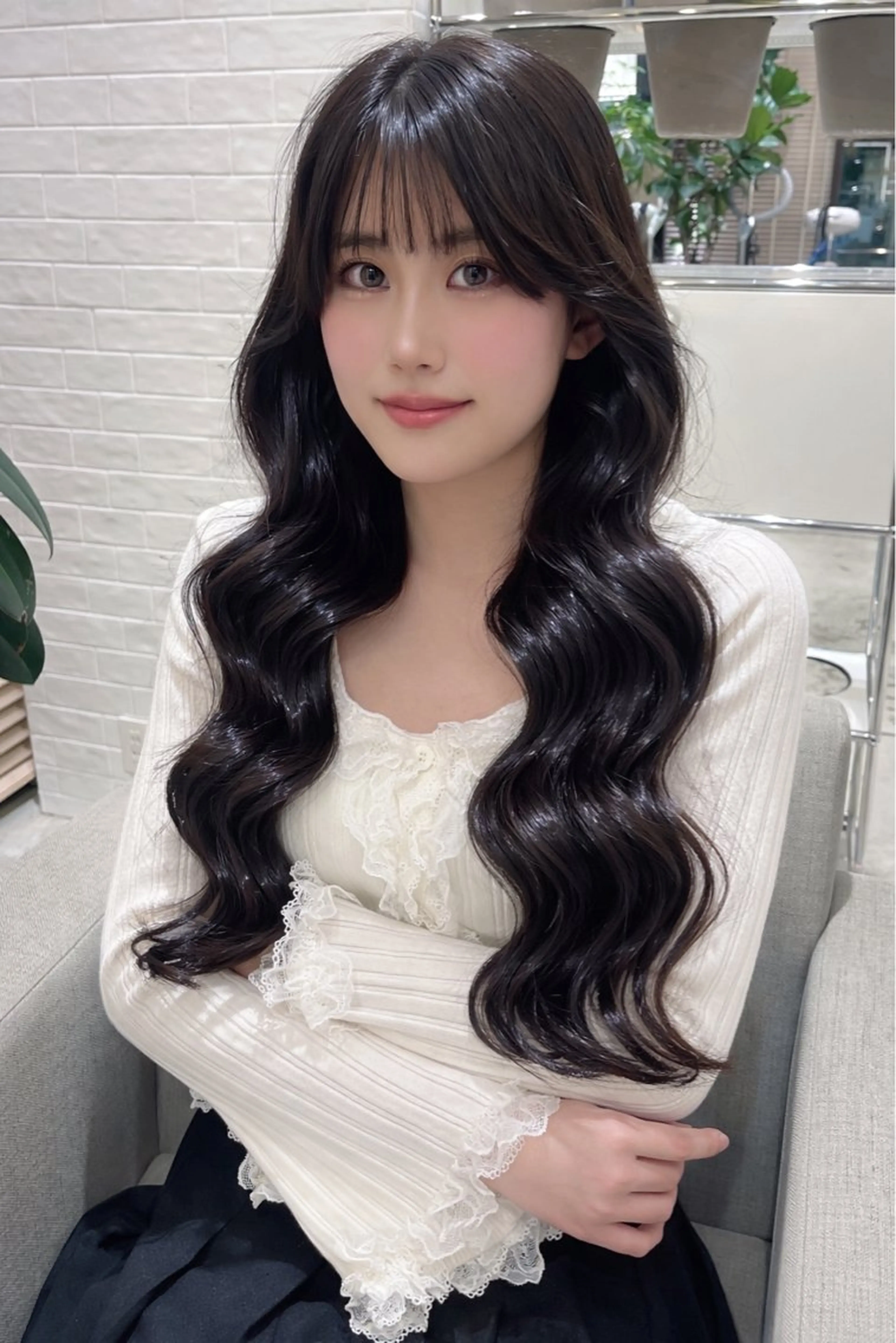 ロング カット stair:case 💖大類舞衣子💖のヘアスタイル