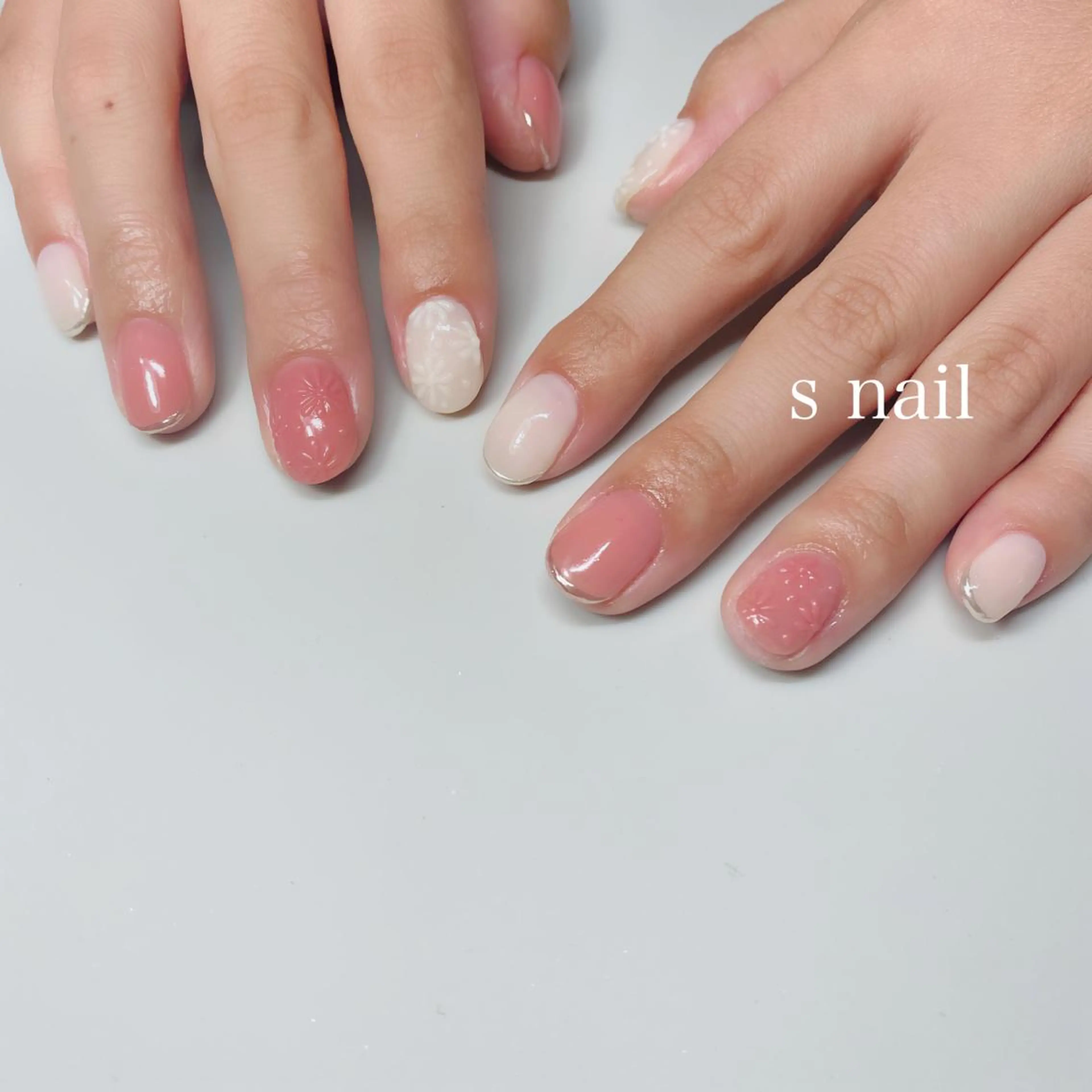 ネイル アートネイル ハンドネイル s nail さとよしみゆきのネイルデザイン