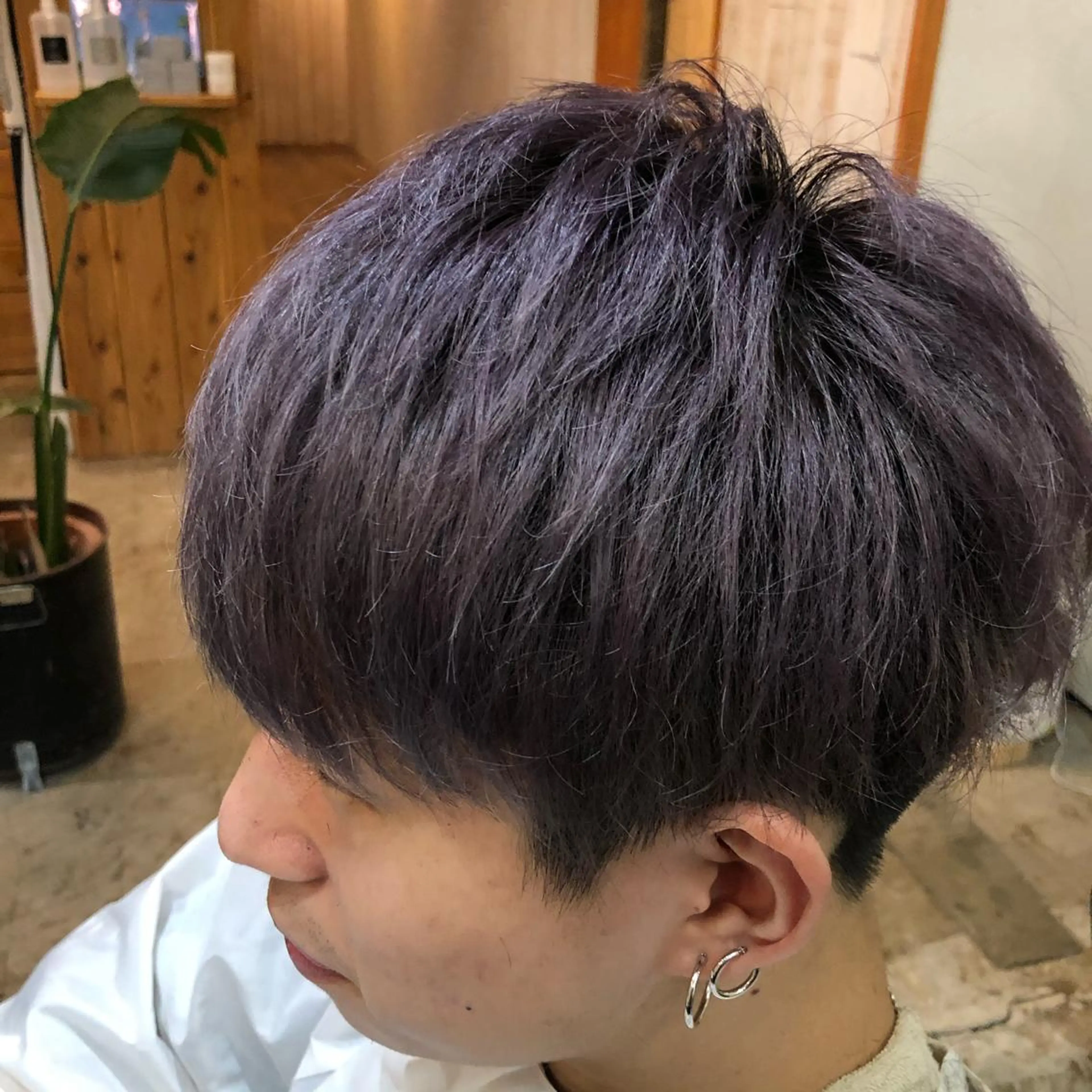 カラー メンズ esu心斎橋所属・esu☀️勇美☀️ 髪質改善ストレートのヘアスタイル