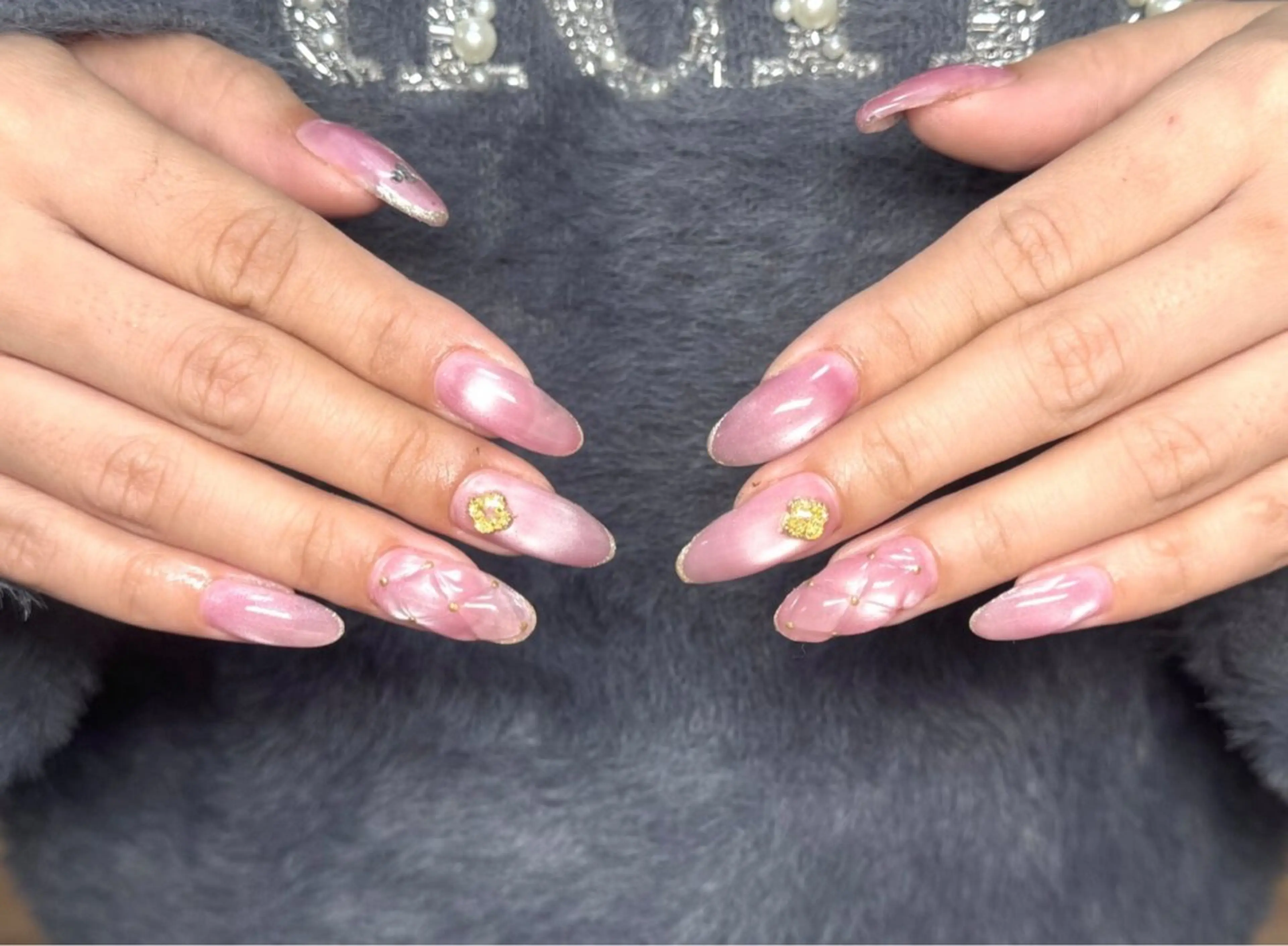 【Jrネイリスト/土曜夜限定】120分持込みデザイン《オフあり・長さ出し不可》の写真