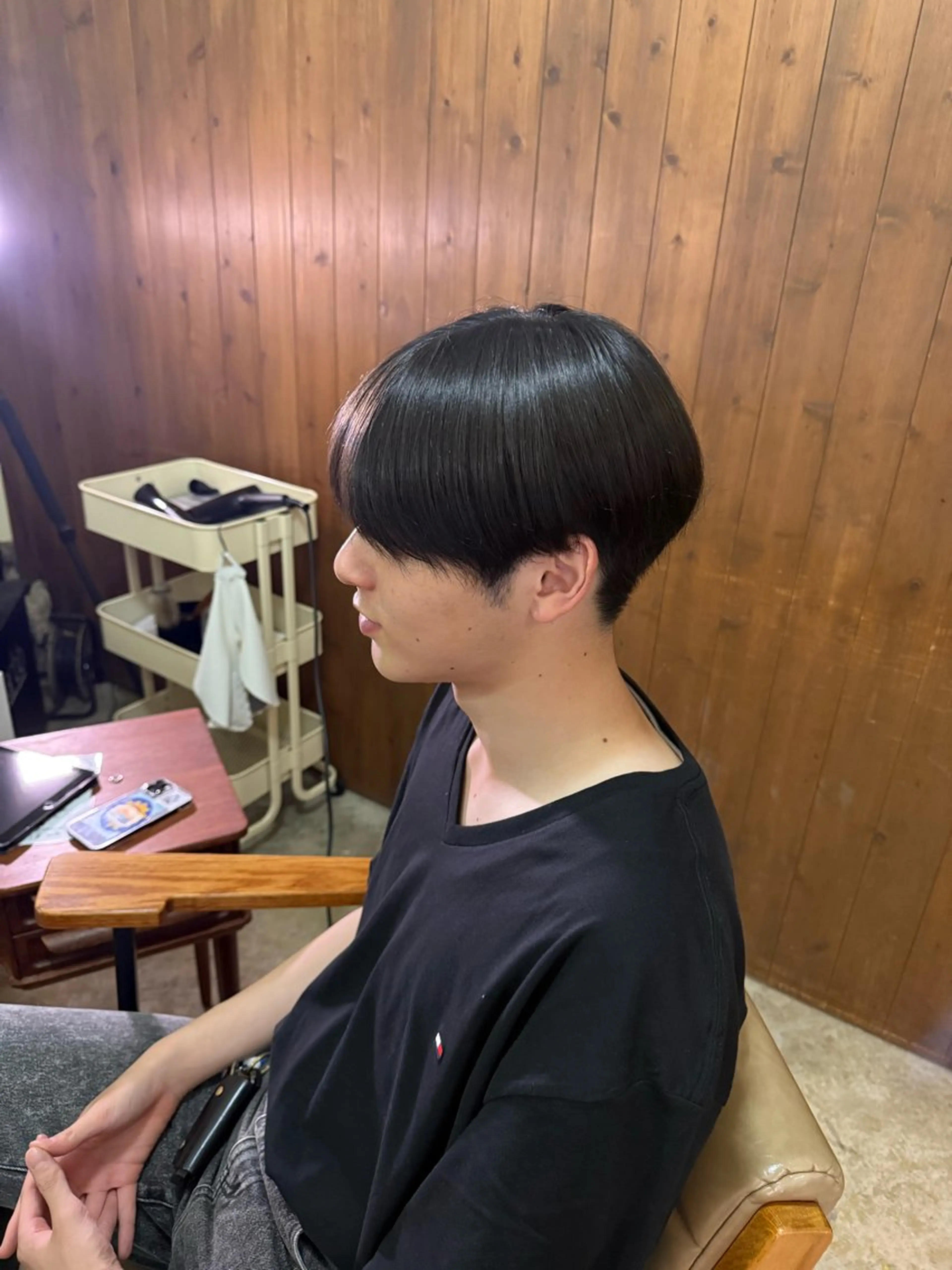 カラー メンズ ブラウンカラー 西脇 琉香のヘアスタイル