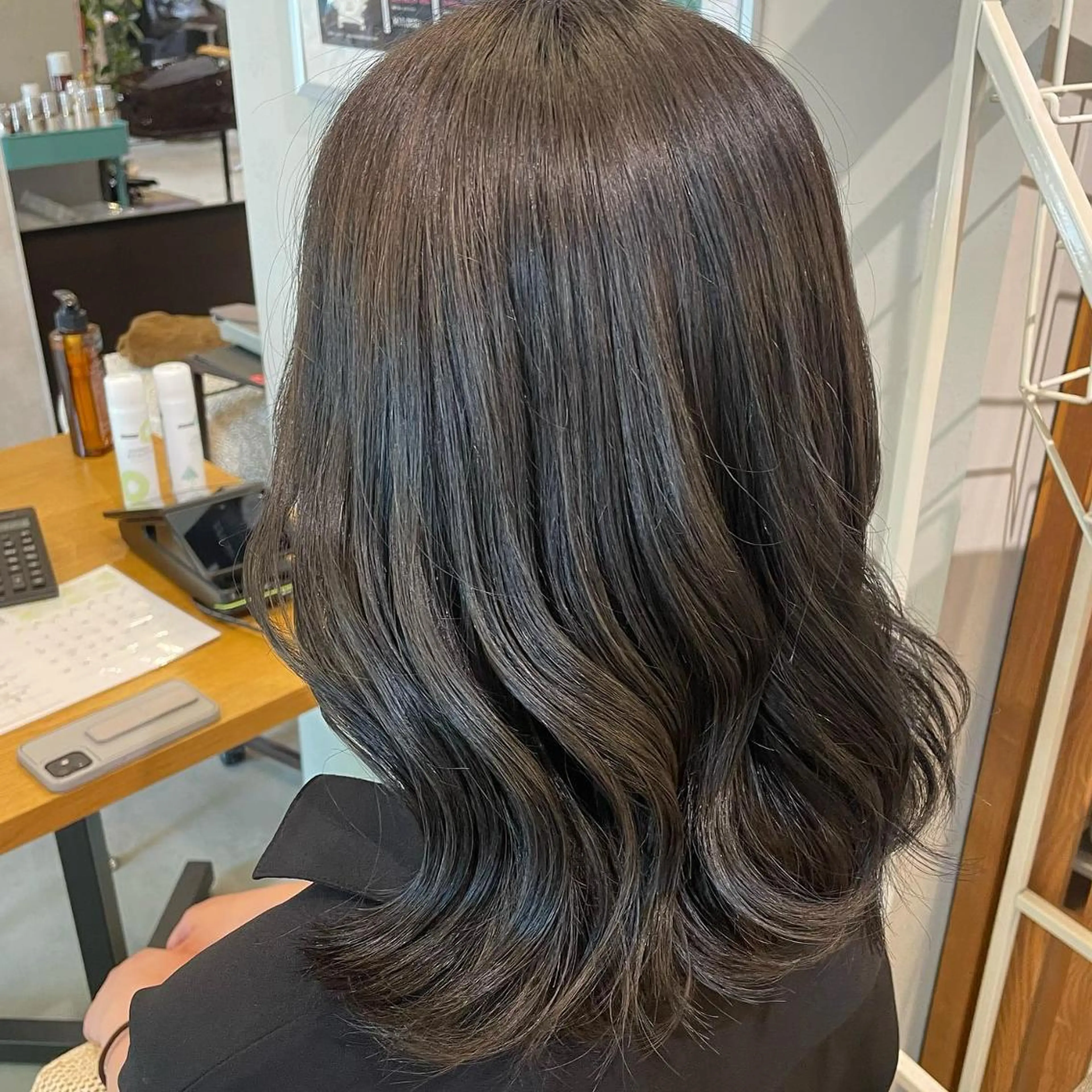 カラー ヘアアレンジ ブリーチ 透明感カラー ブリーチなしカラー 𝙢𝙞𝙮𝙪🎀 girly hairのヘアスタイル