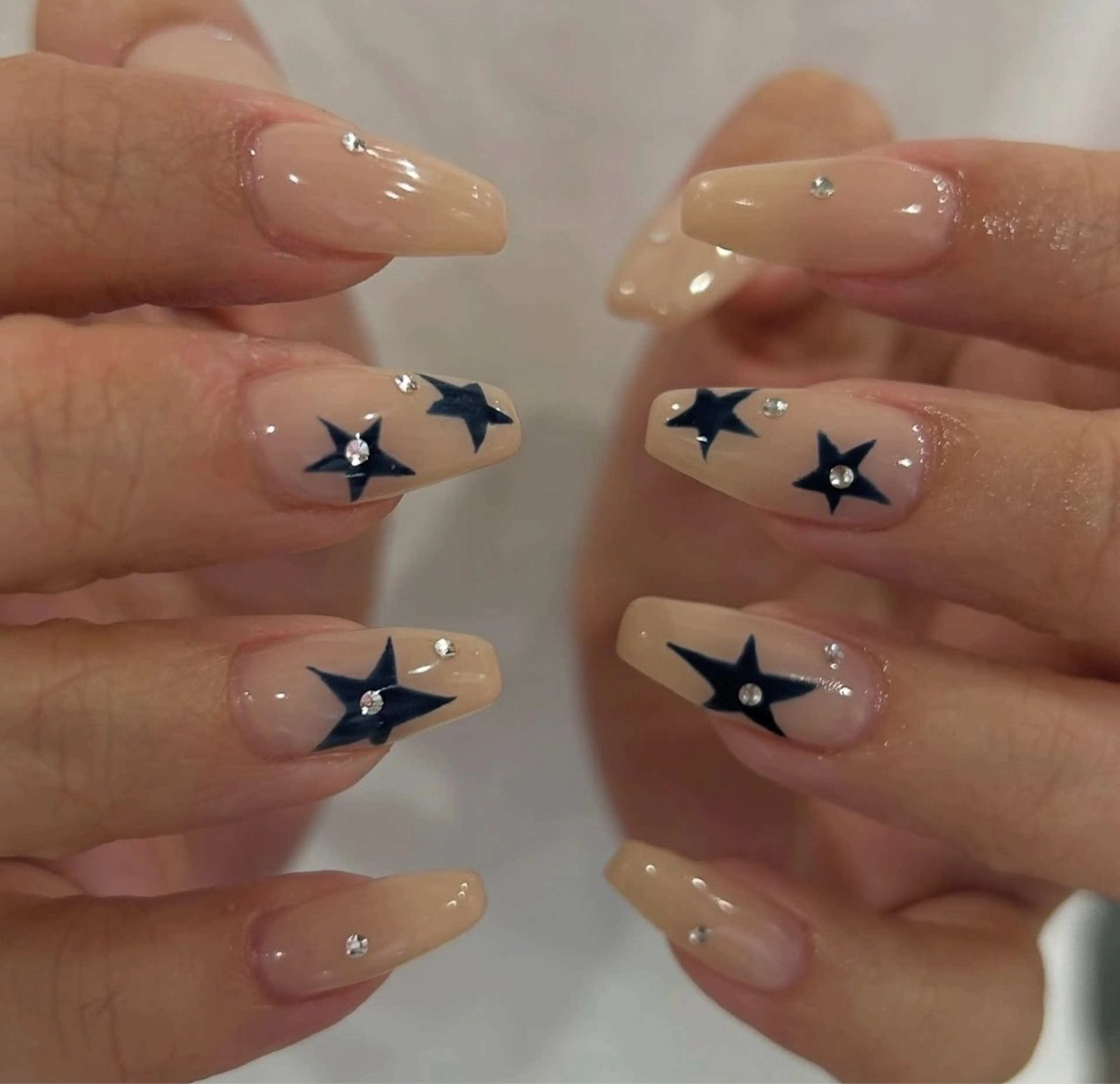 ネイル 韓国ネイル 持ち込み ニュアンスネイル ネイルチップ ハンドネイル TABI ANA.CHUOのネイルデザイン