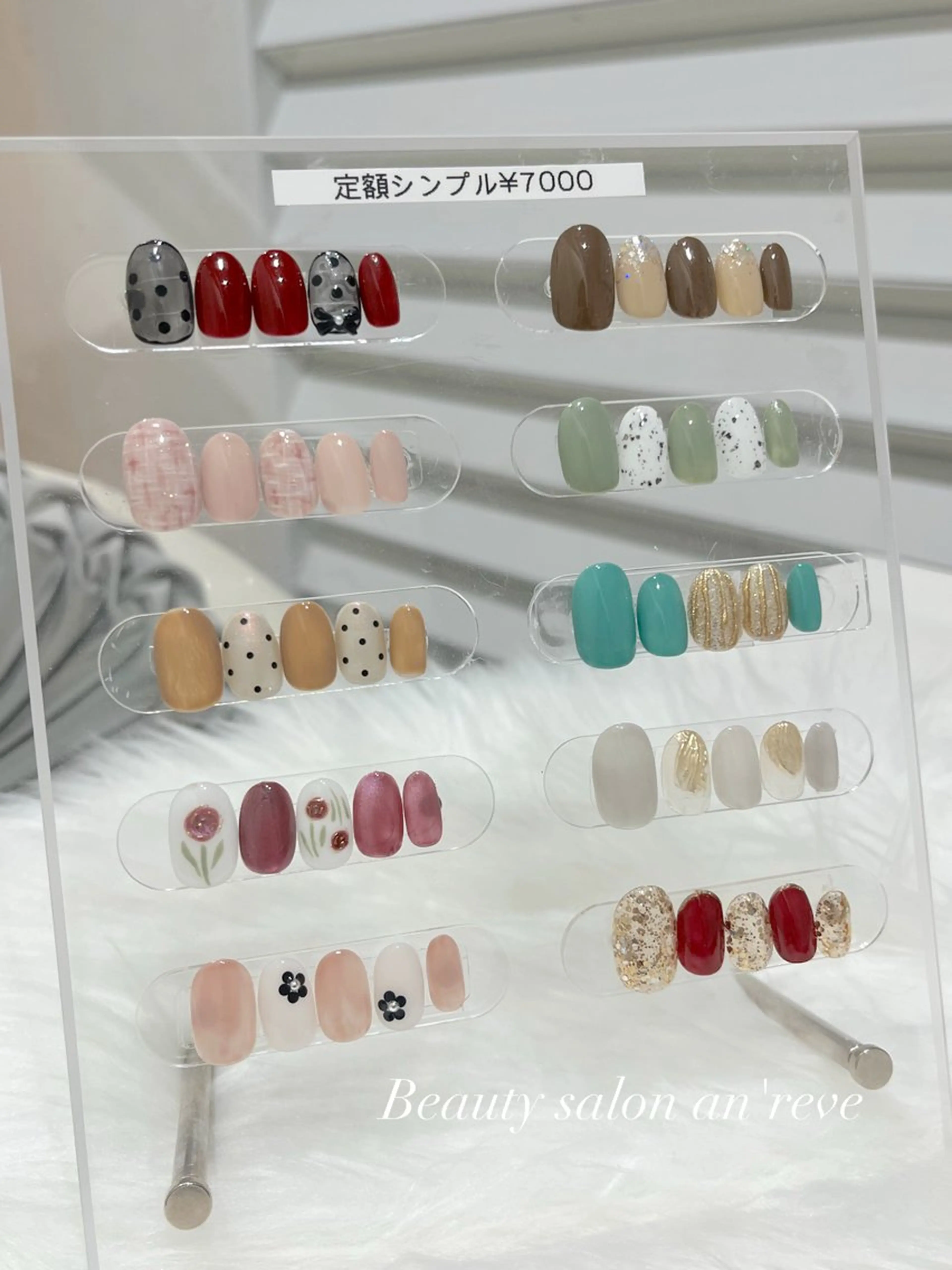 ネイル シンプルネイル ハンドネイル an'reve ♥RIEのネイルデザイン