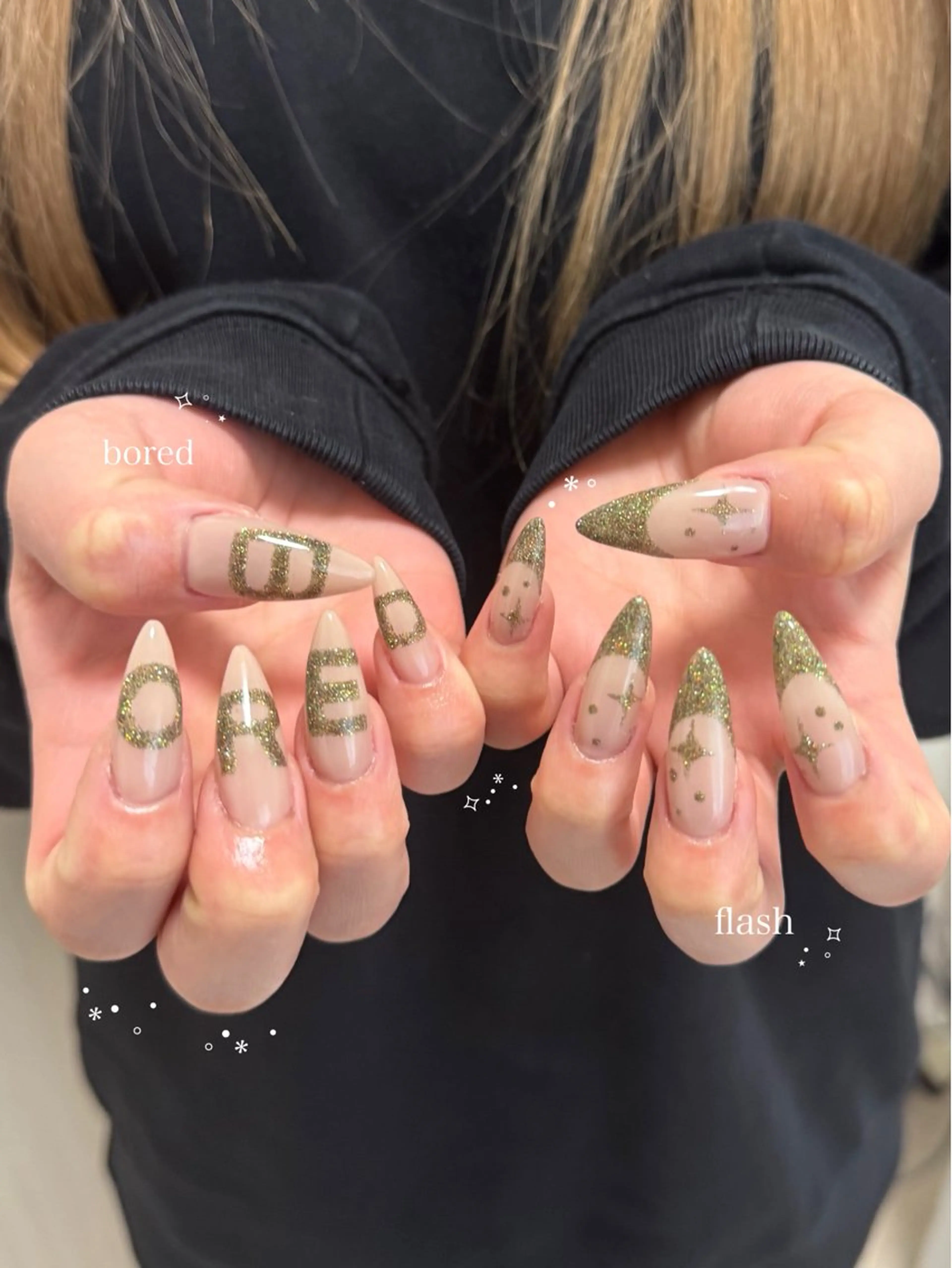 ネイル ラメ(グリッター) nail salon CAREY 🎀のネイルデザイン