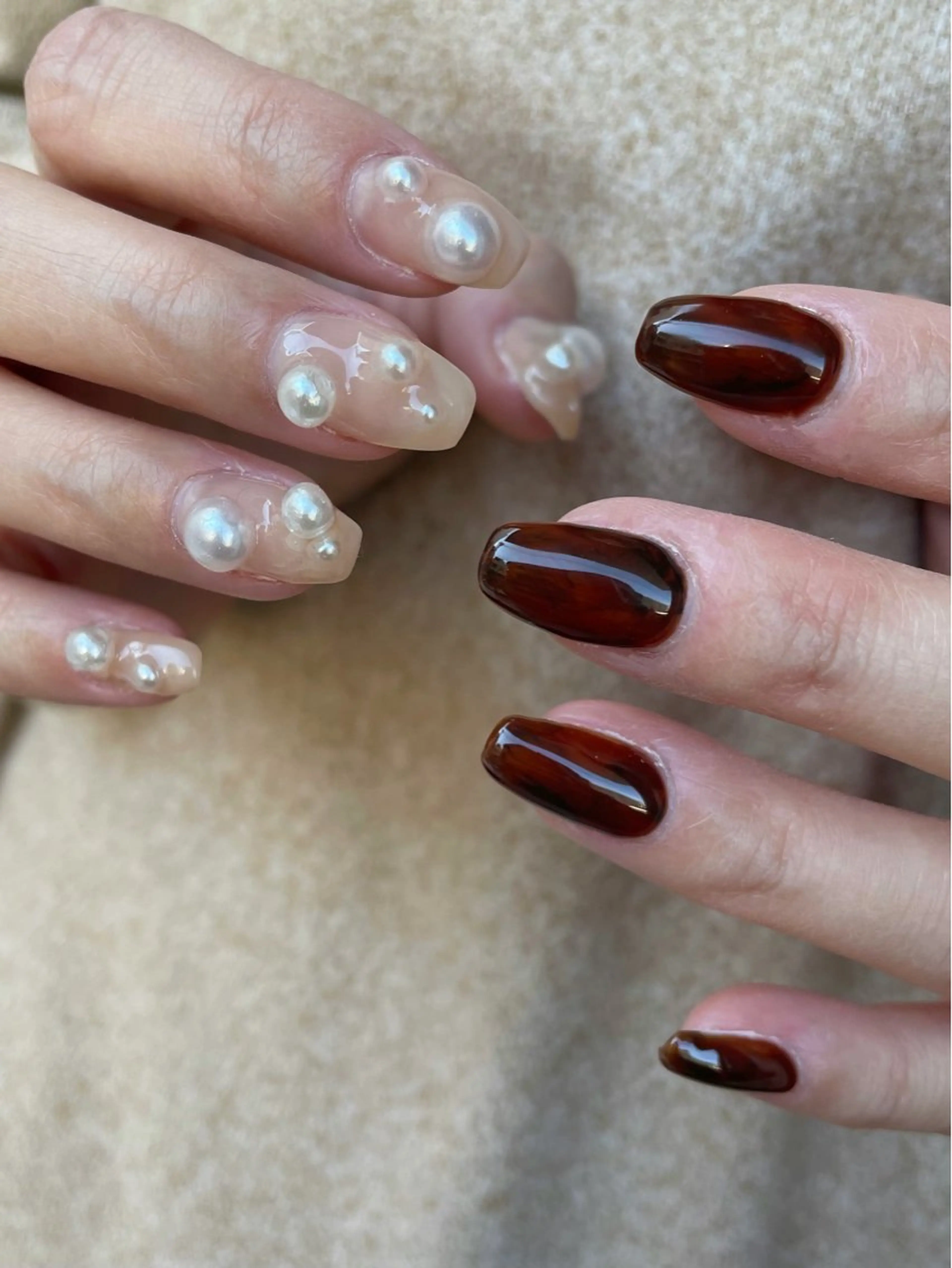 ネイル ハンドネイル revia所属・ERI Nailistのネイルデザイン