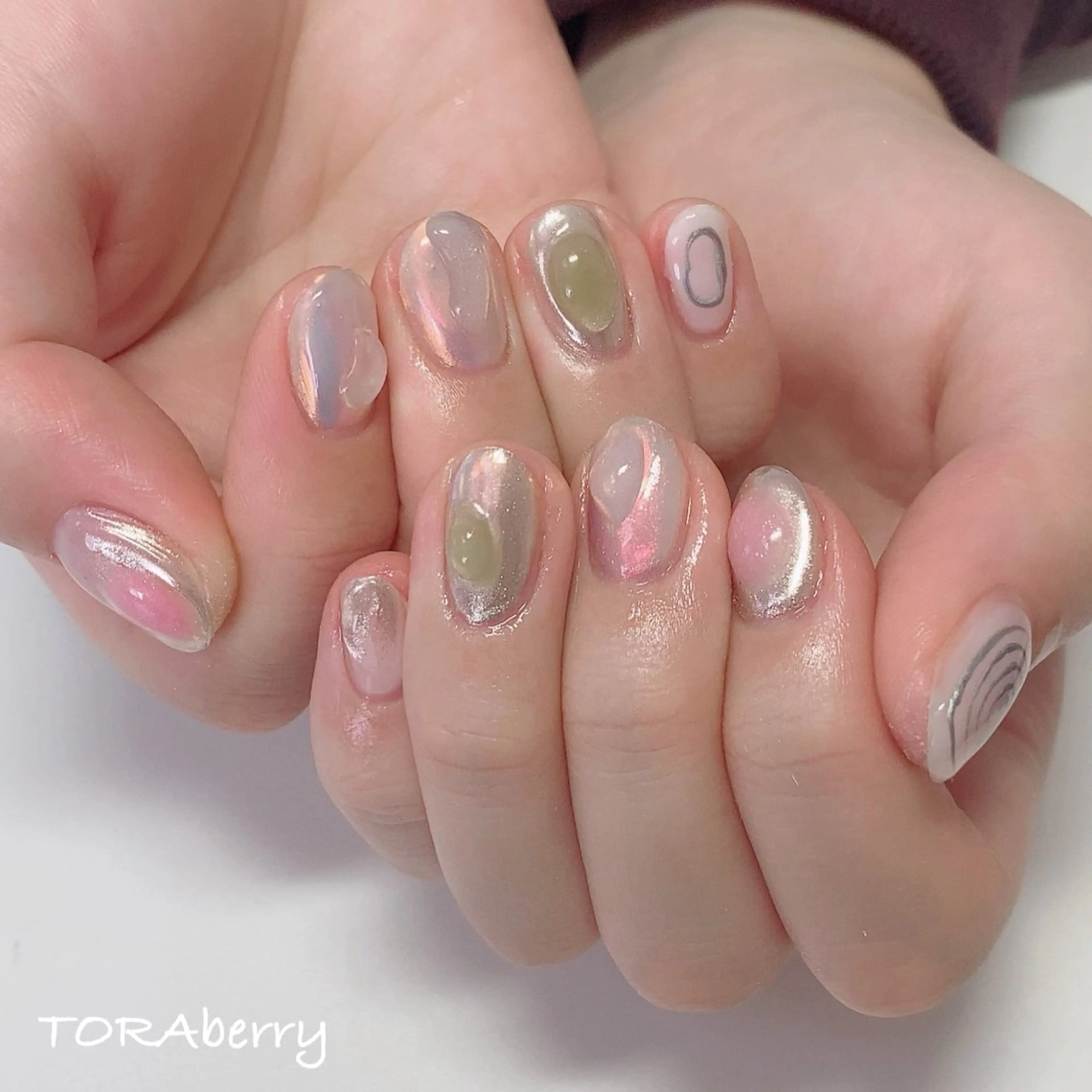 ネイル ハンドネイル ネイリスト なつみのネイルデザイン