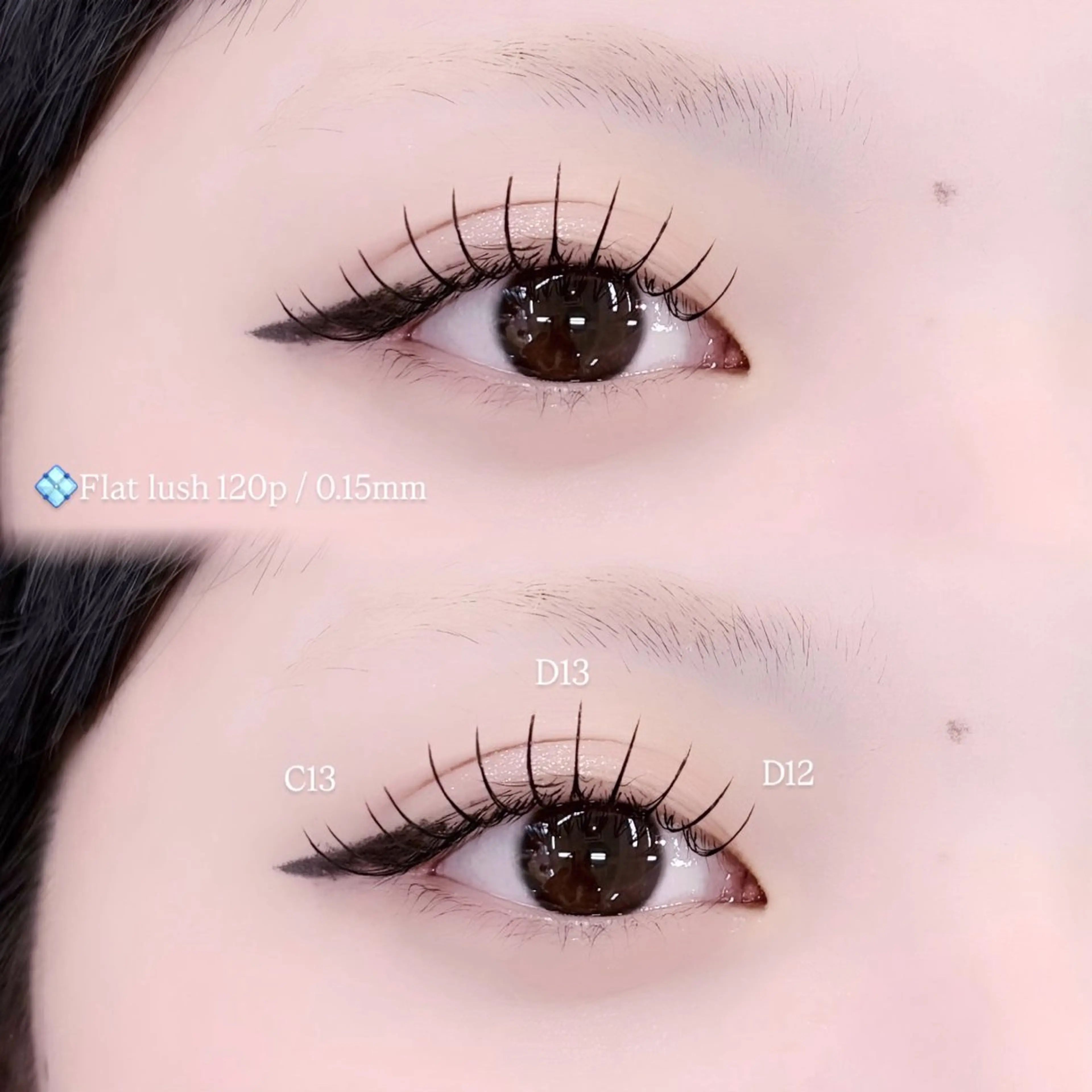 マツエク・マツパ フラットラッシュ マツエク Konoka 𐙚⸝⸝꙳のマツエク・マツパデザイン