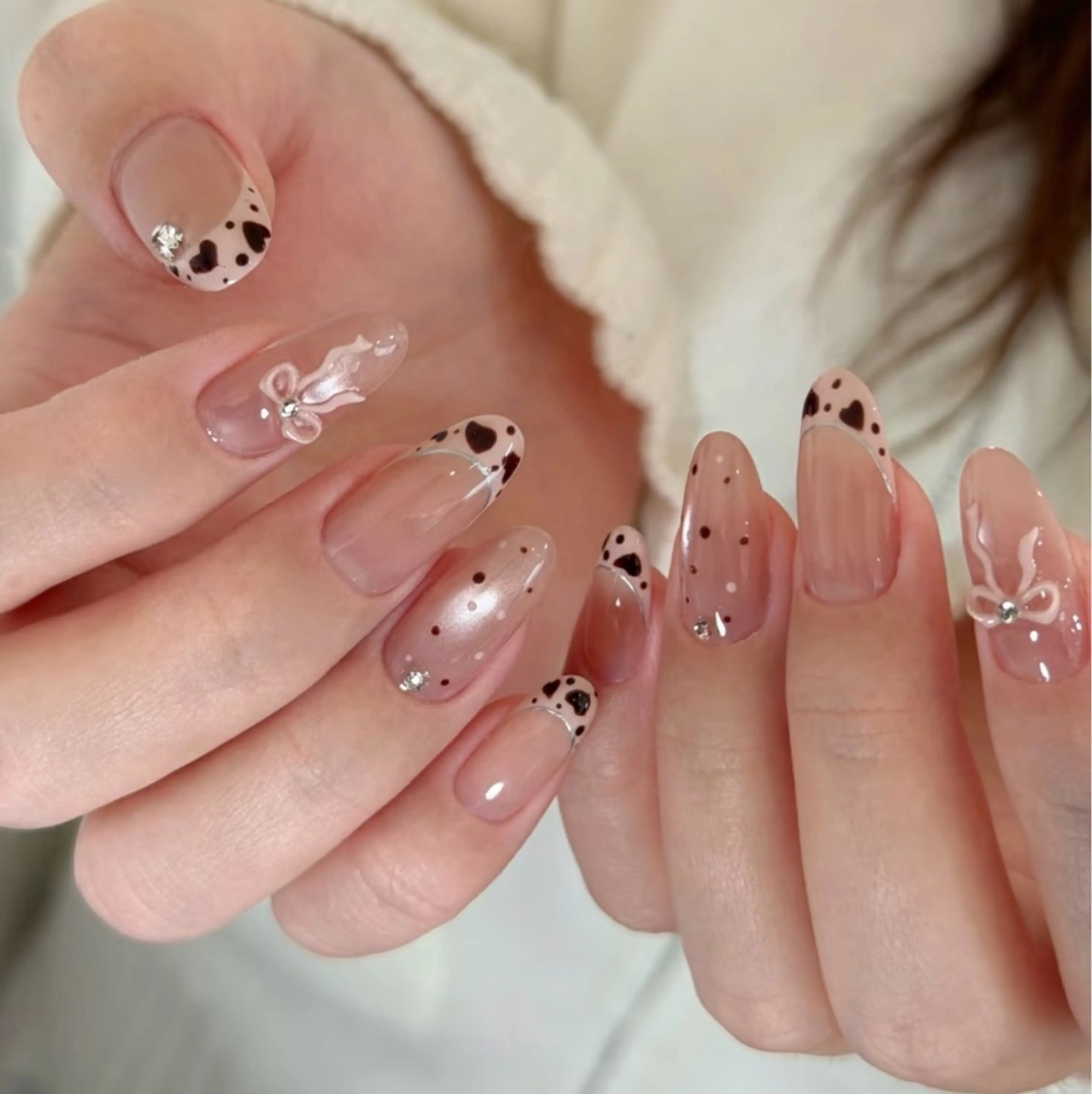 ネイル ハンドネイル 長さだし専門店 M2　rikaのネイルデザイン