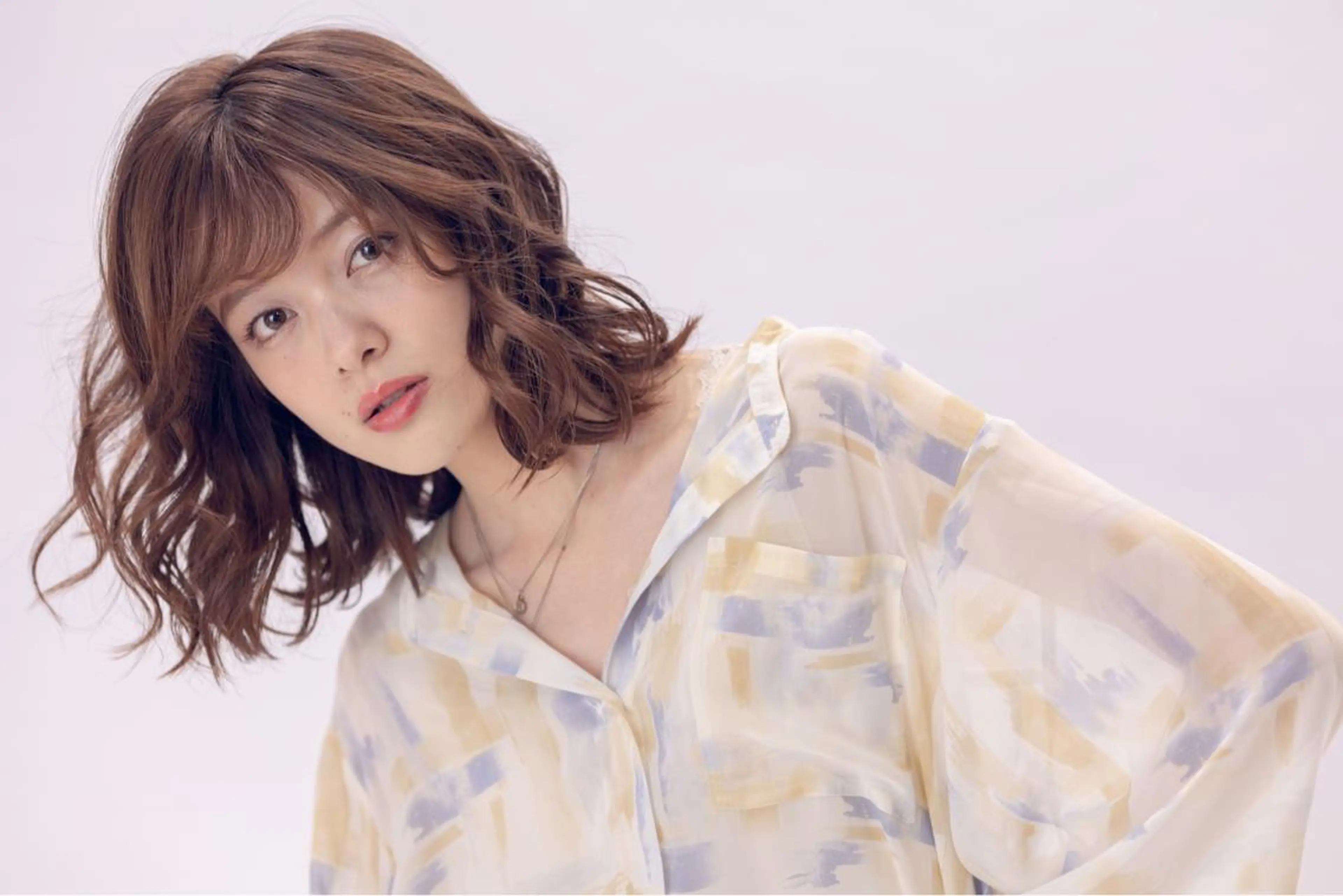 ミディアム 勝沼 佑季のヘアスタイル