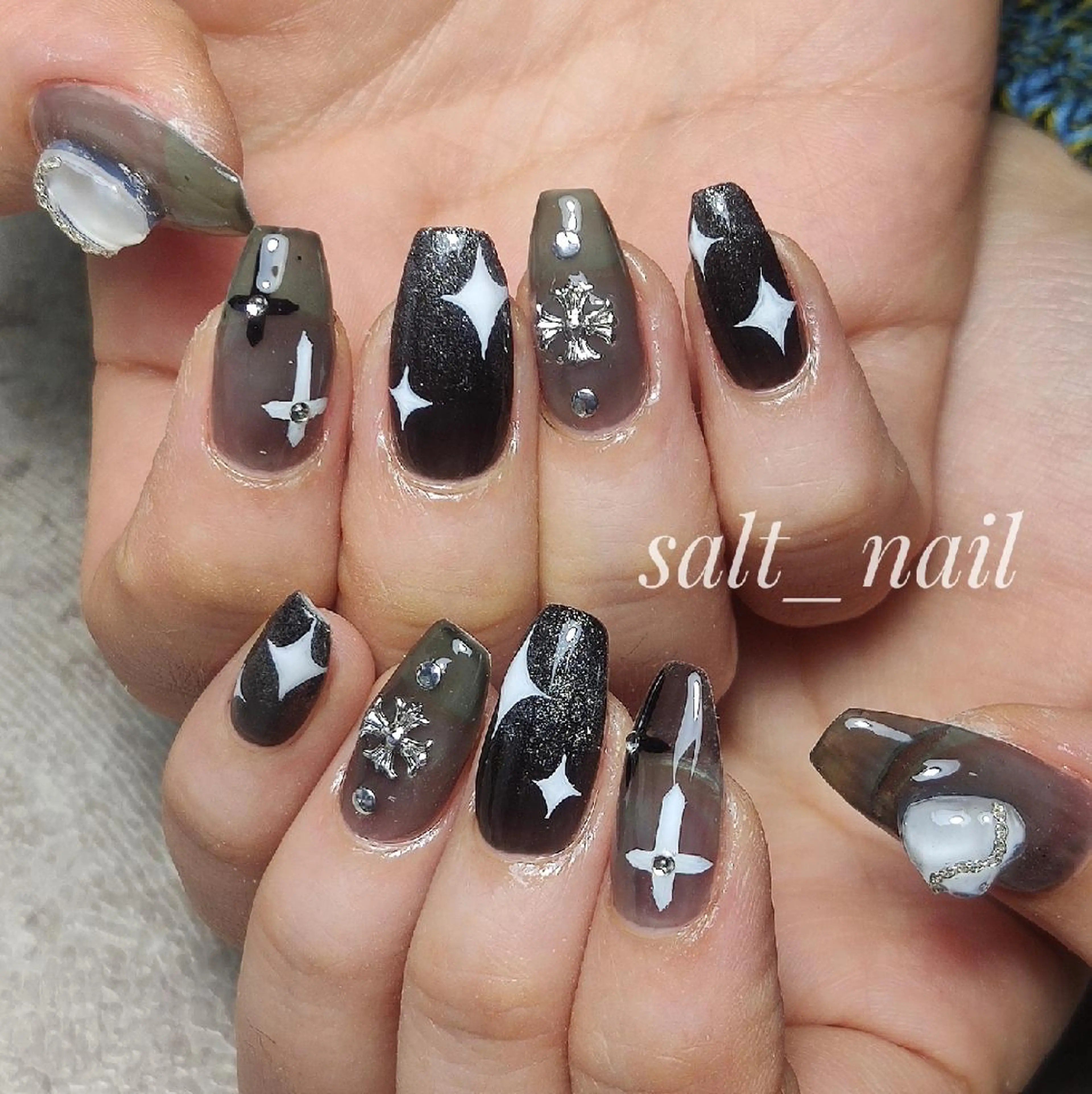 ネイル アートネイル ハンドネイル 個人サロン saltnailのネイルデザイン