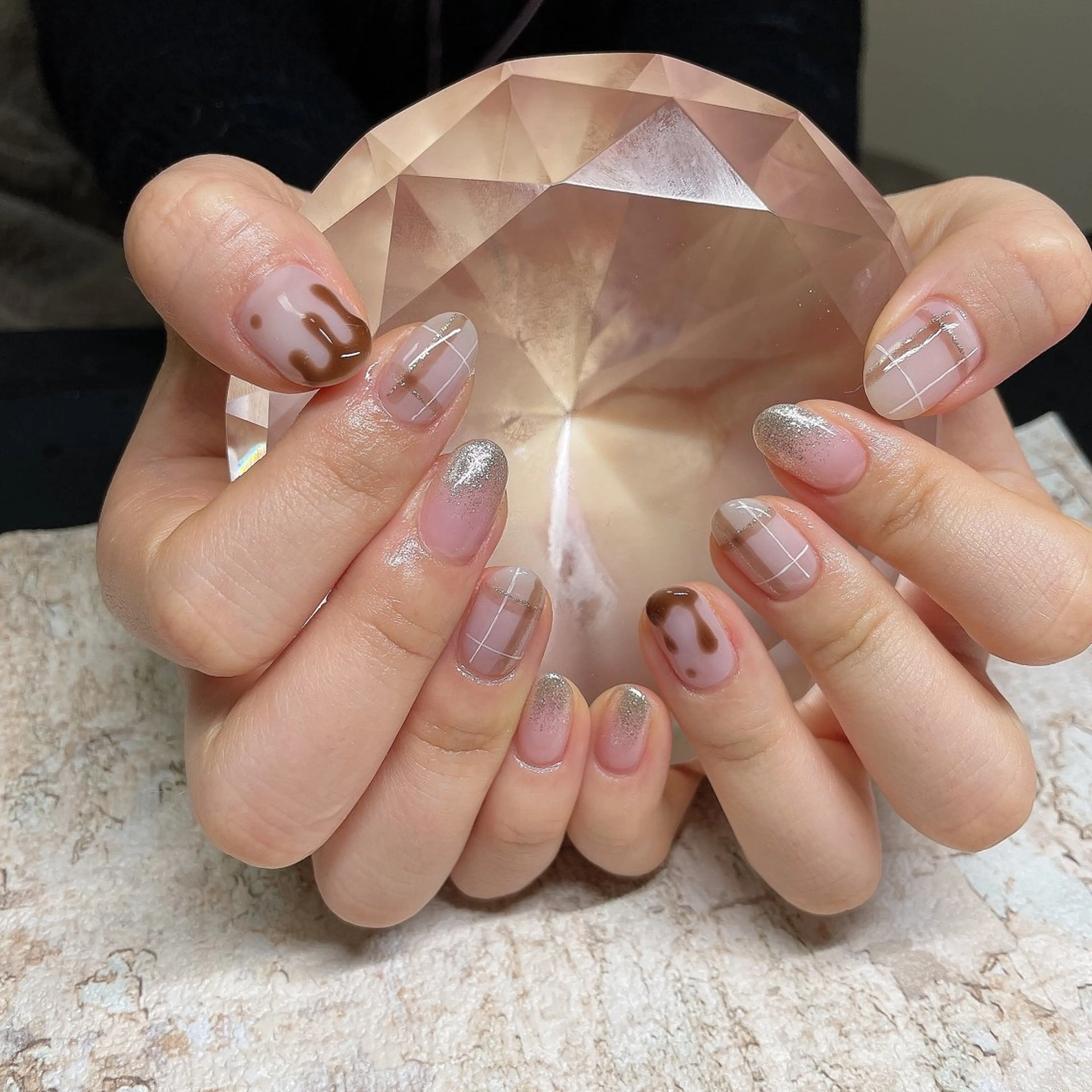 ネイル アートネイル フレンチネイル ジェルネイル グラデーション 韓国ネイル ハンドネイル ハンドケア Nail room Bimano所属・Bimano seica♡+°のネイルデザイン