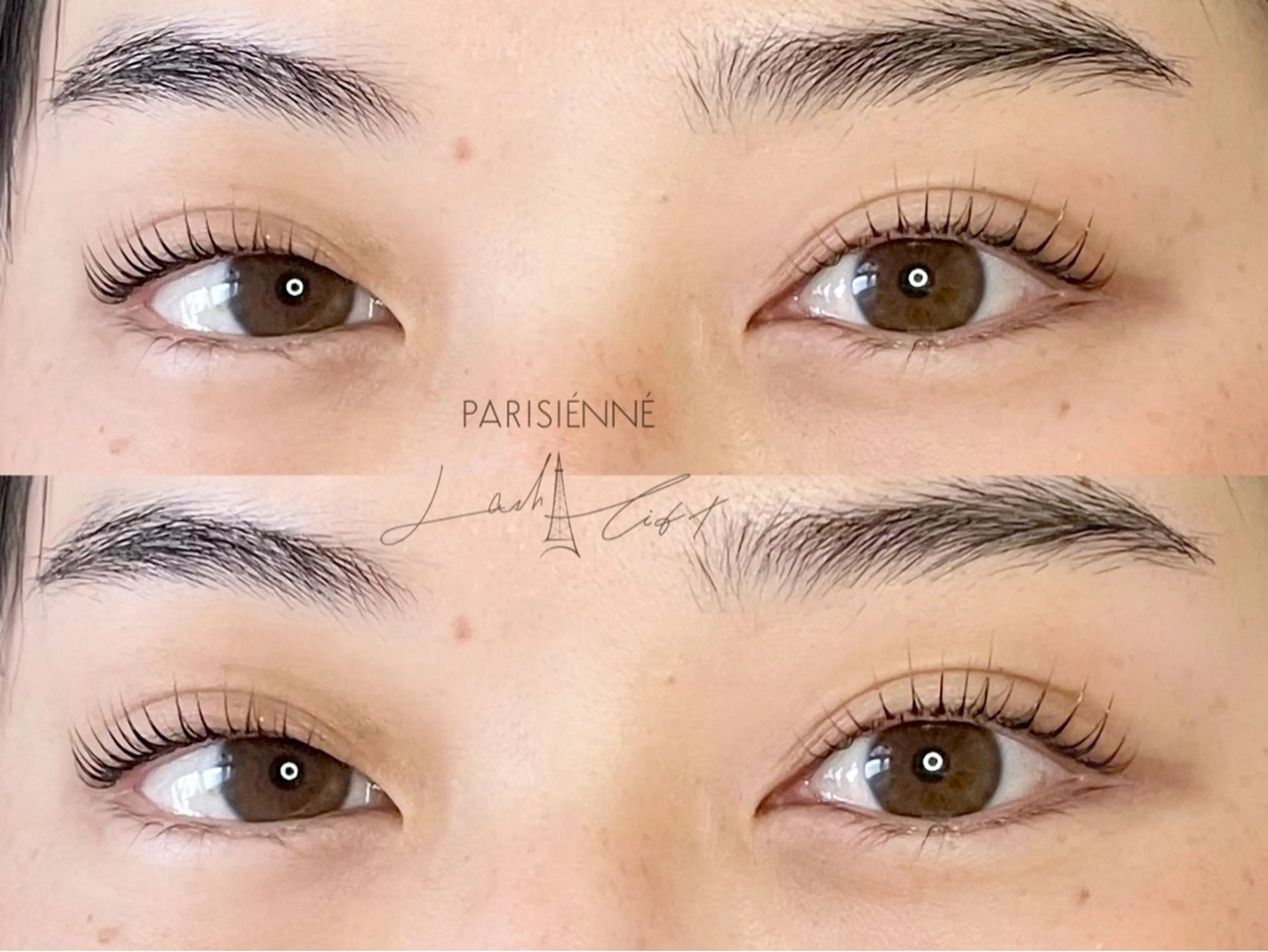 マツエク・マツパ 束感まつ毛 韓国風マツエク パリジェンヌラッシュリフト 一重×まつ毛パーマ モテ眉No1🎀 sayaka.nの眉毛・アイブロウイメージ