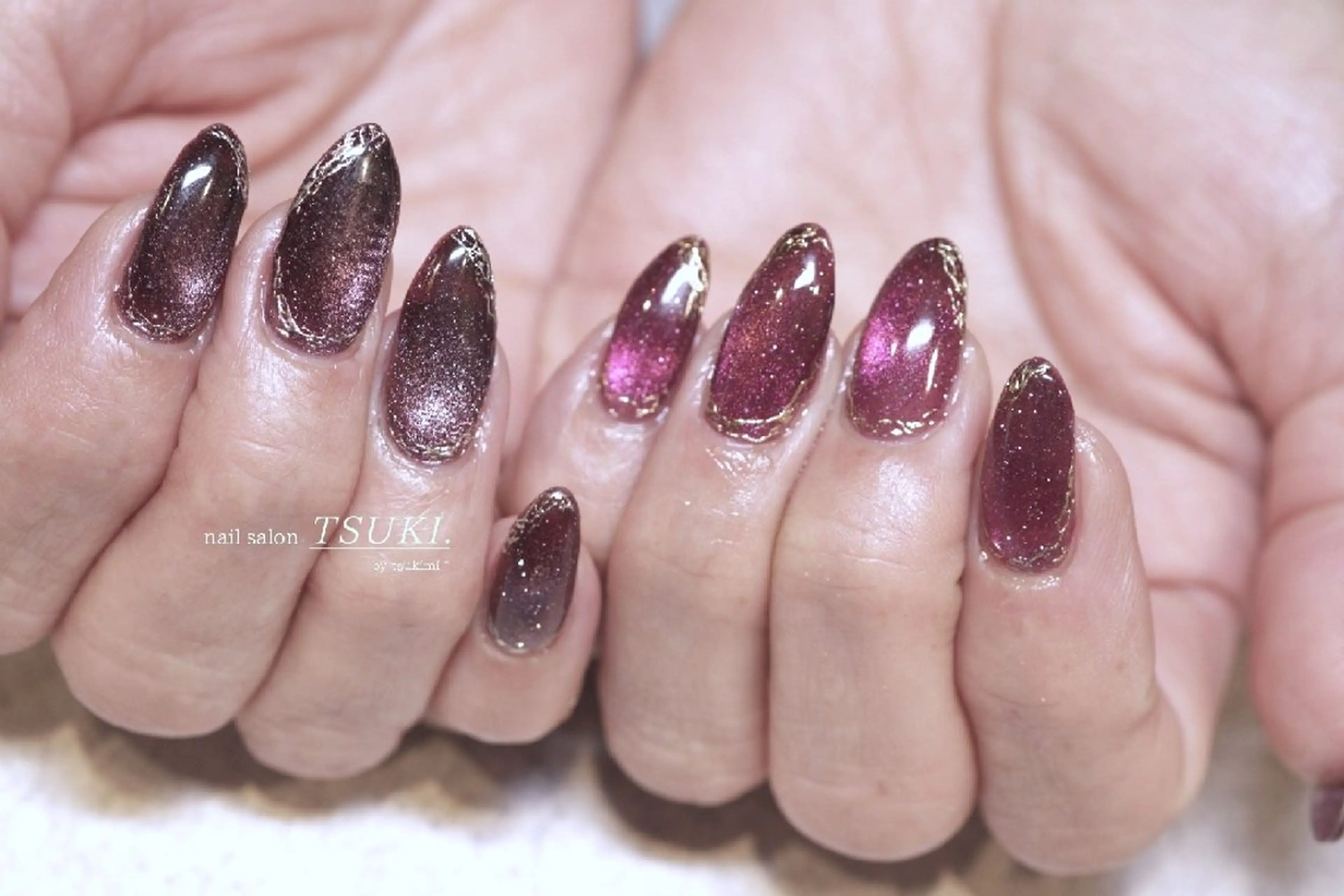 ネイル ハンドネイル Tsuki.所属・Nailsalon Tsuki.のネイルデザイン