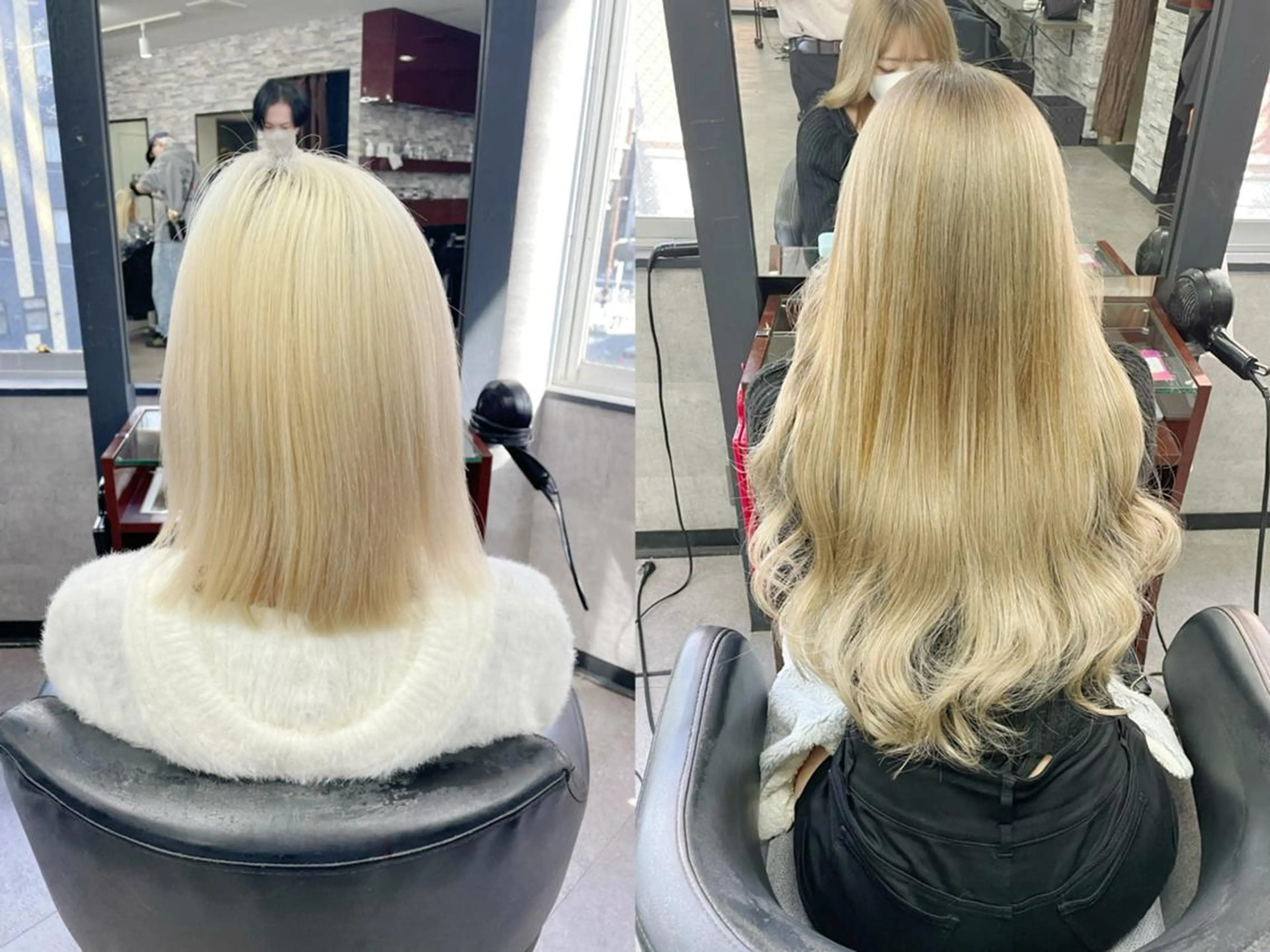 ロング カット ヘアカラー トリートメント 💎馴染むエクステ ×カラーTOMO💎のヘアスタイル