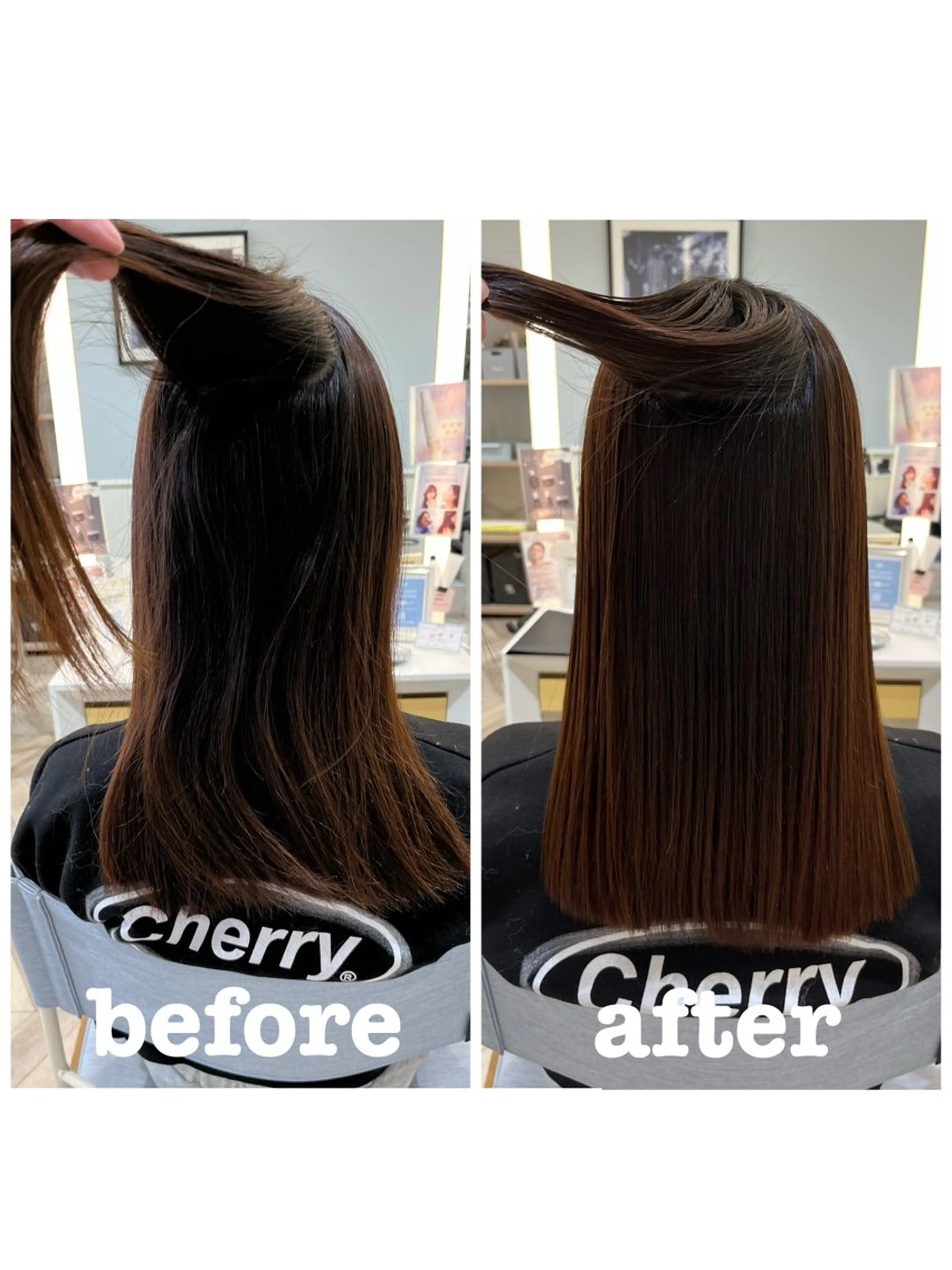 セミロング 髪質改善 縮毛矯正 カット 縮毛矯正 トリートメント 縮毛矯正／ 似合わせ／古津遼平のヘアスタイル