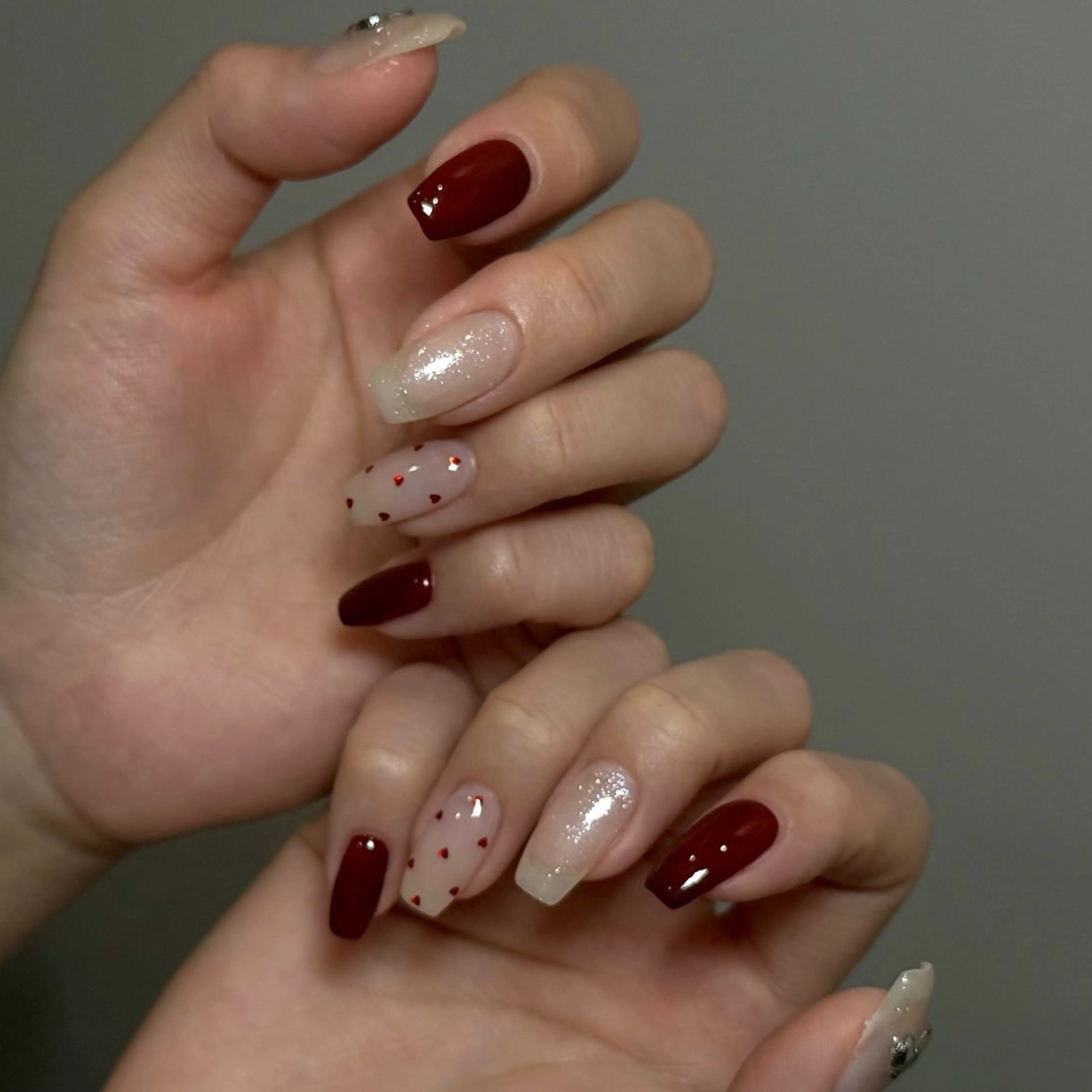 ネイル ボルドー Angie Nail Eyelash所属・YUNE Angieのネイルデザイン