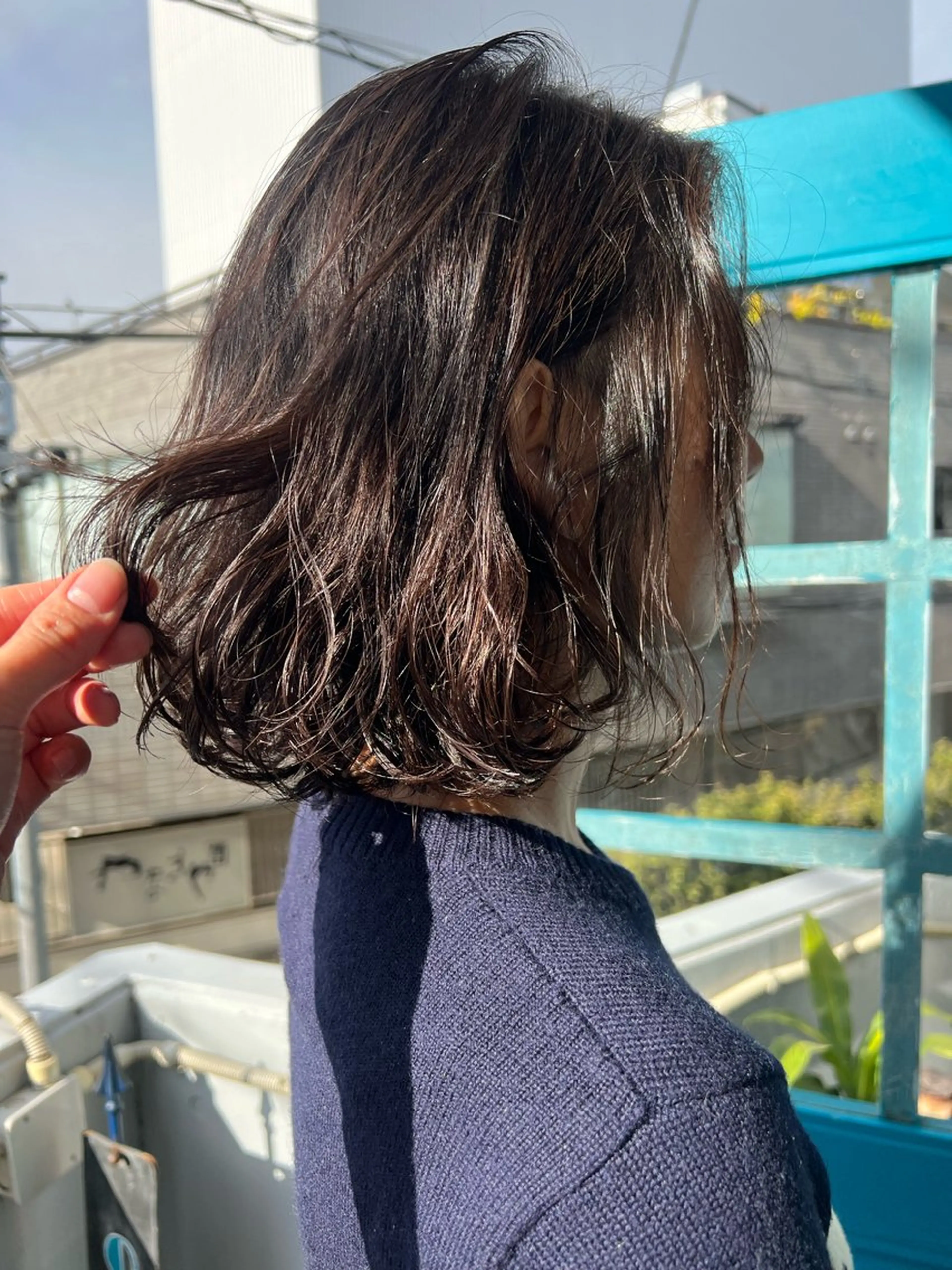 ミディアム パーマ ミディアムパーマ ao.tokyo二子玉川所属・tomo     のヘアスタイル