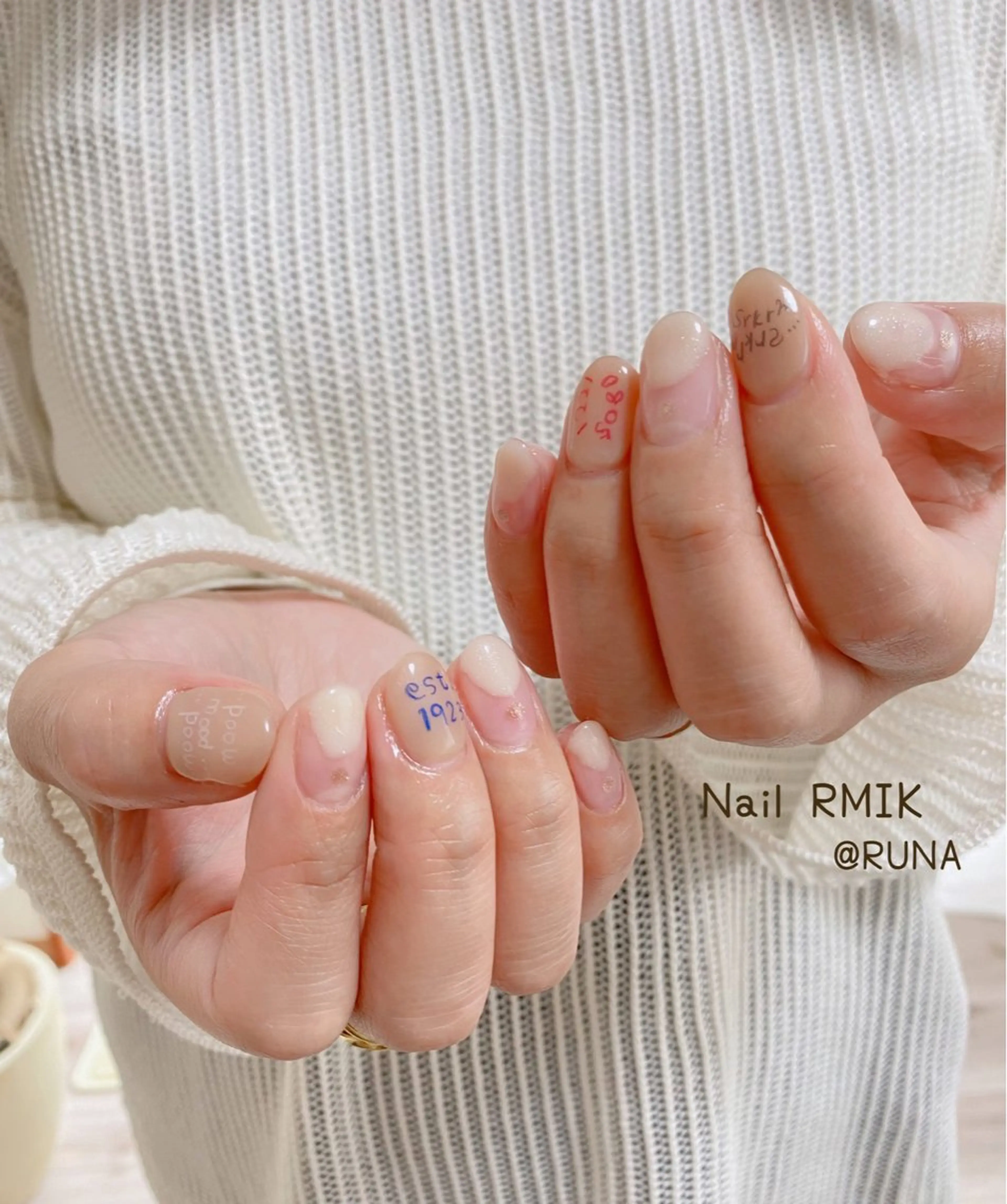 ネイル ハンドネイル nailsalon RMIKのネイルデザイン