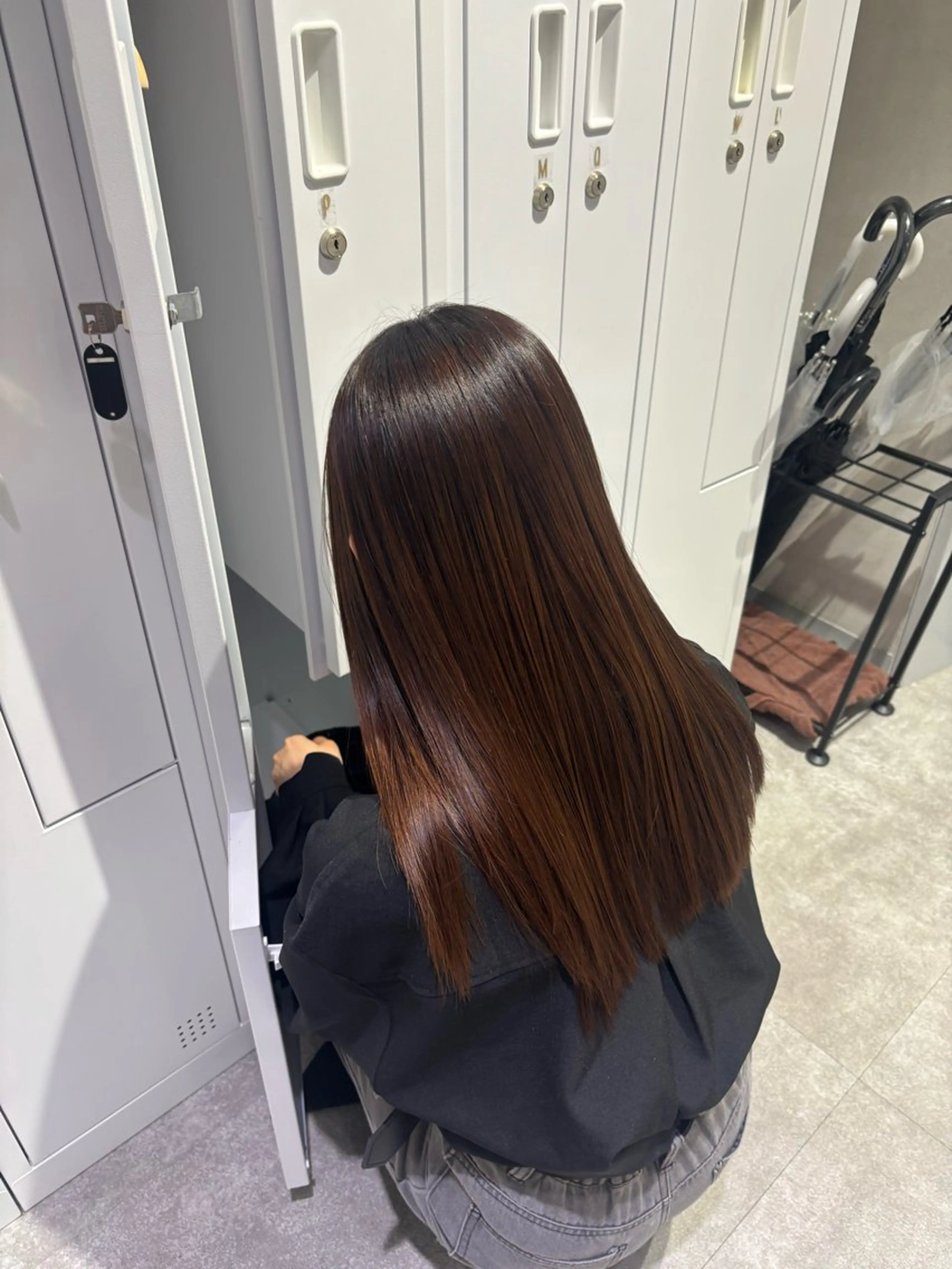 ロング 縮毛矯正 REVE by kiitos所属・小川 藍 / 🥣⟡ カラーモデル募集中のヘアスタイル