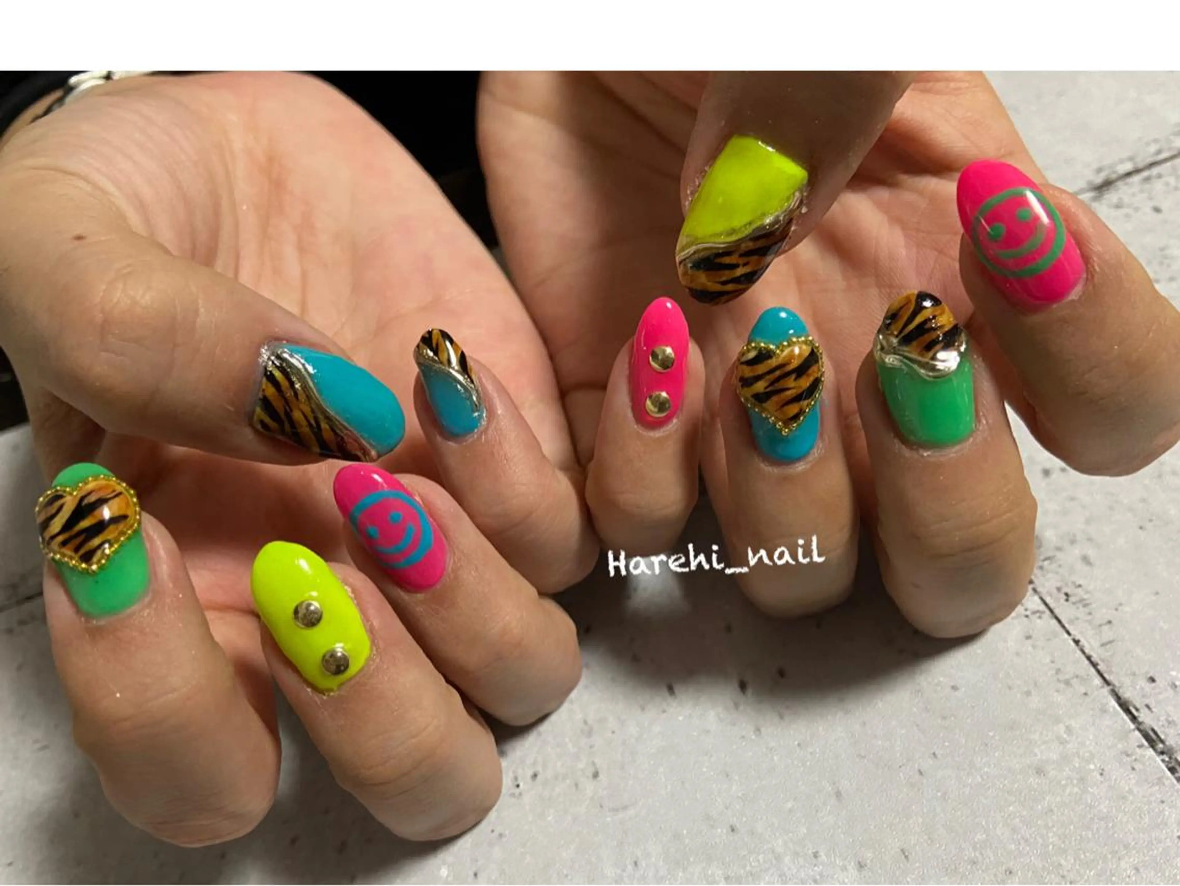 ネイル ハンドネイル Harehi_ nailのネイルデザイン