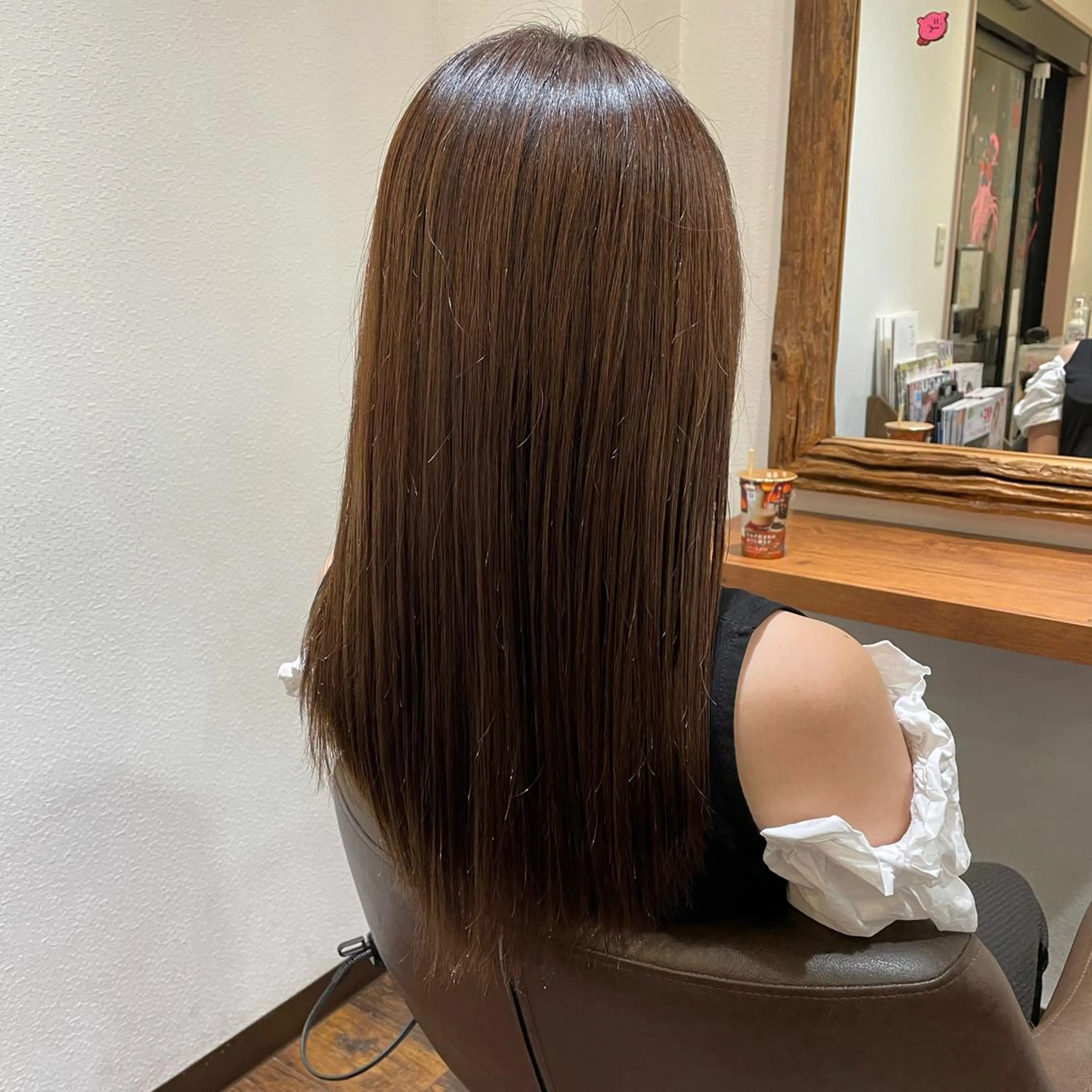 ロング ケアカラー カット Wataru 髪質改善カラー💎のヘアスタイル