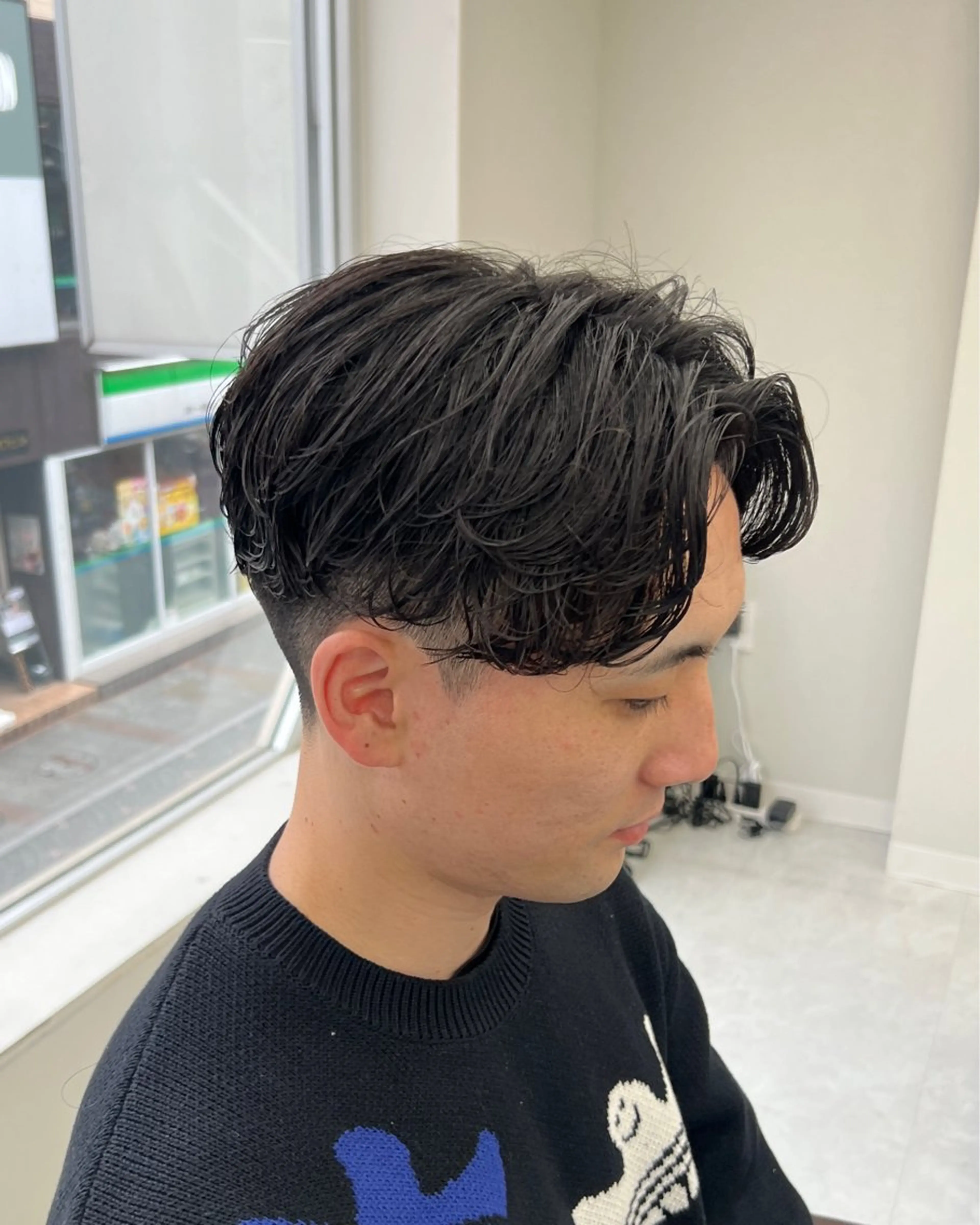 パーマ メンズ カット パーマ トリートメント ヘッドスパ ヘアセット シャドウパーマ/ メンズ/KENTAのヘアスタイル