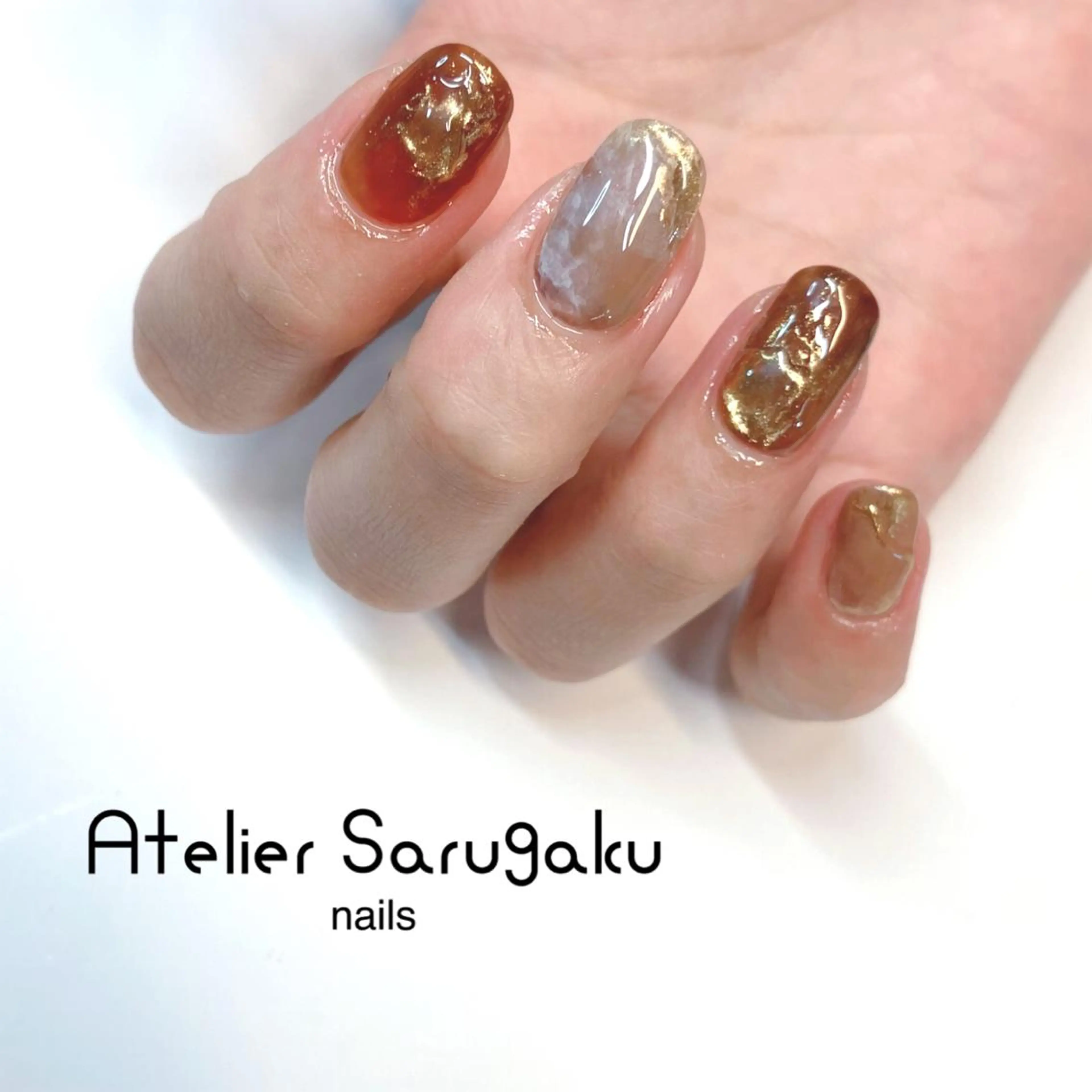 ミディアム sususu. shiomiのネイルデザイン