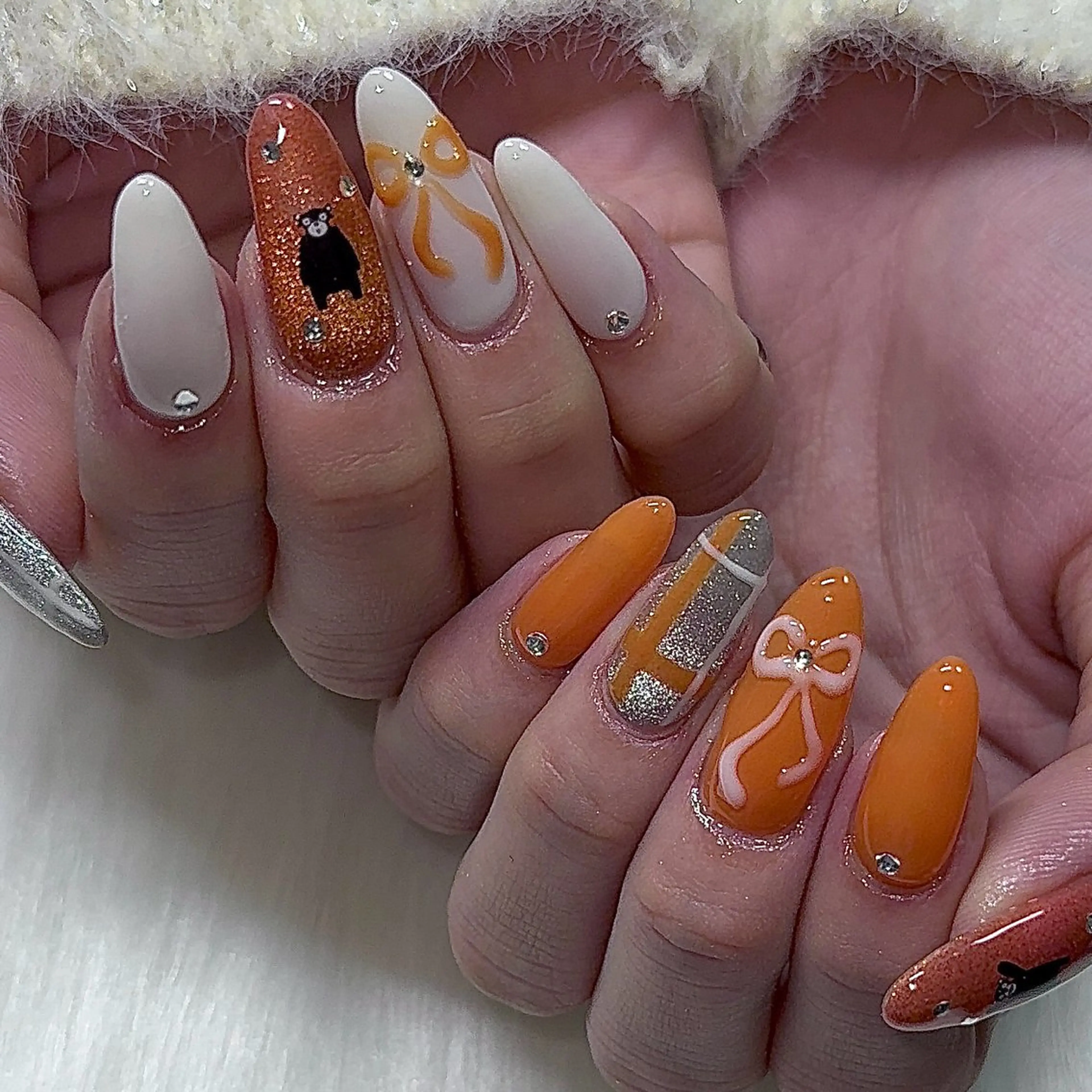 ネイル ハンドネイル 黒川 実祐のネイルデザイン