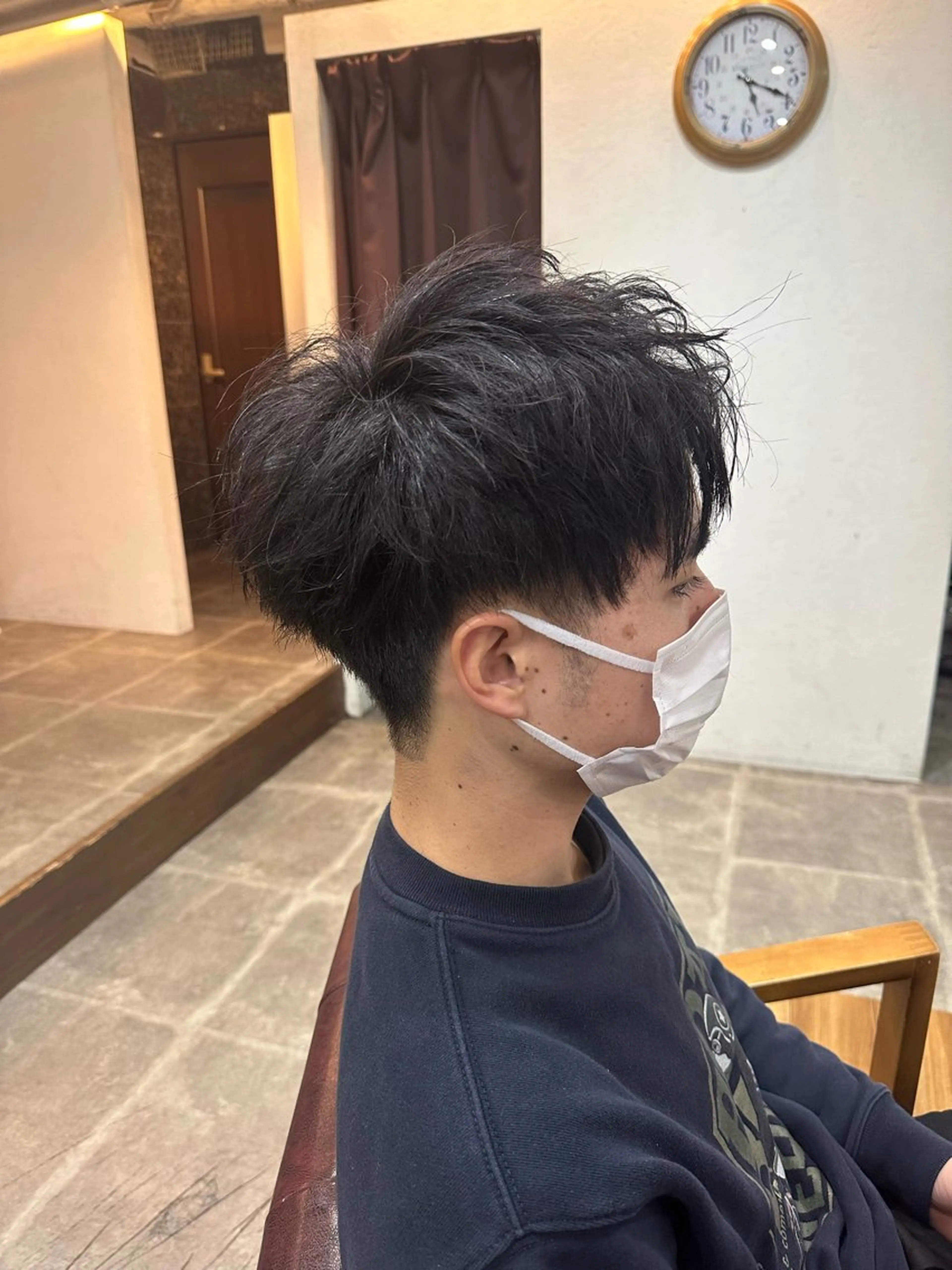 メンズ マッシュ ツーブロック 刈り上げ ALLENhair 森野太一のヘアスタイル