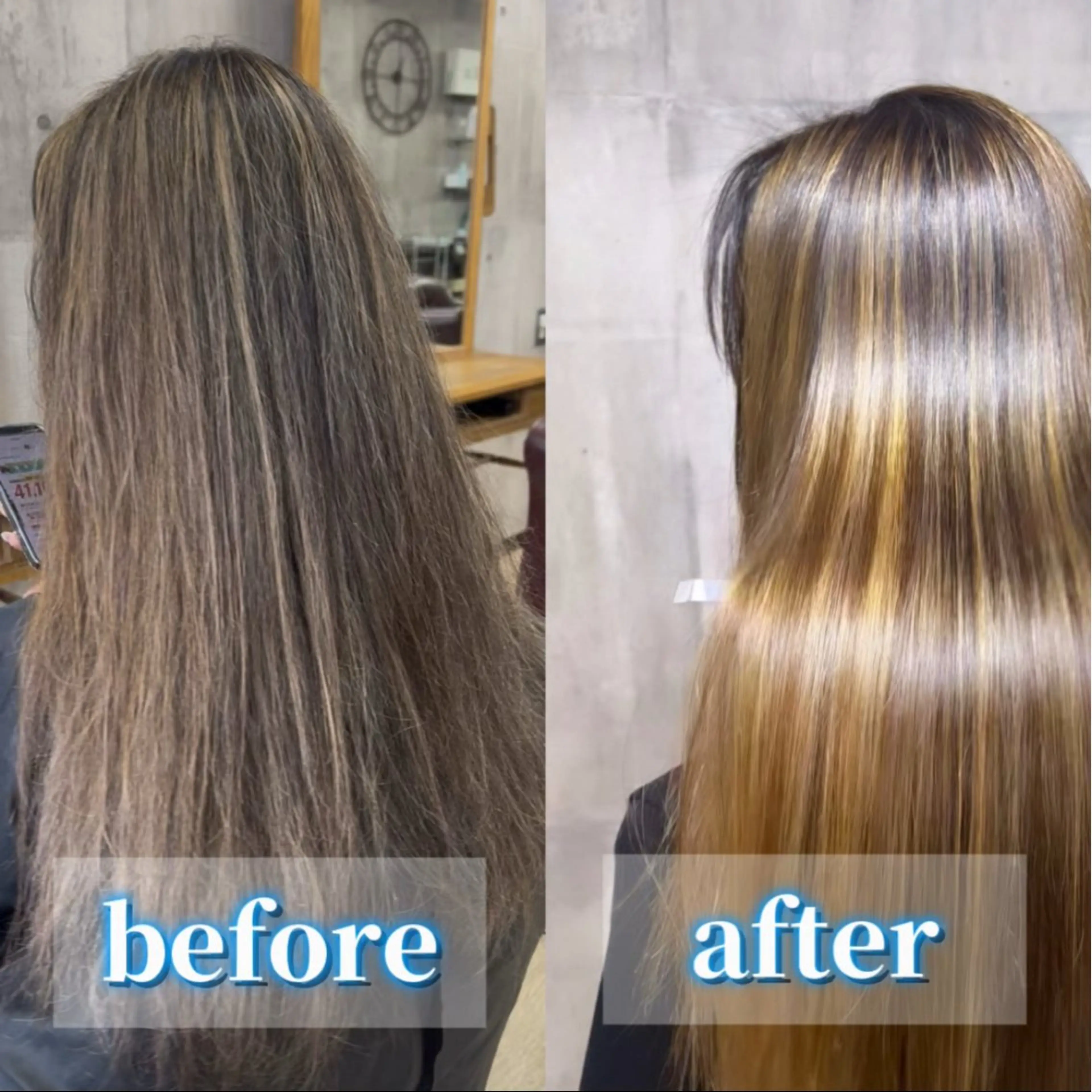 ロング 縮毛矯正 縮毛矯正 トリートメント 下野 将大のヘアスタイル